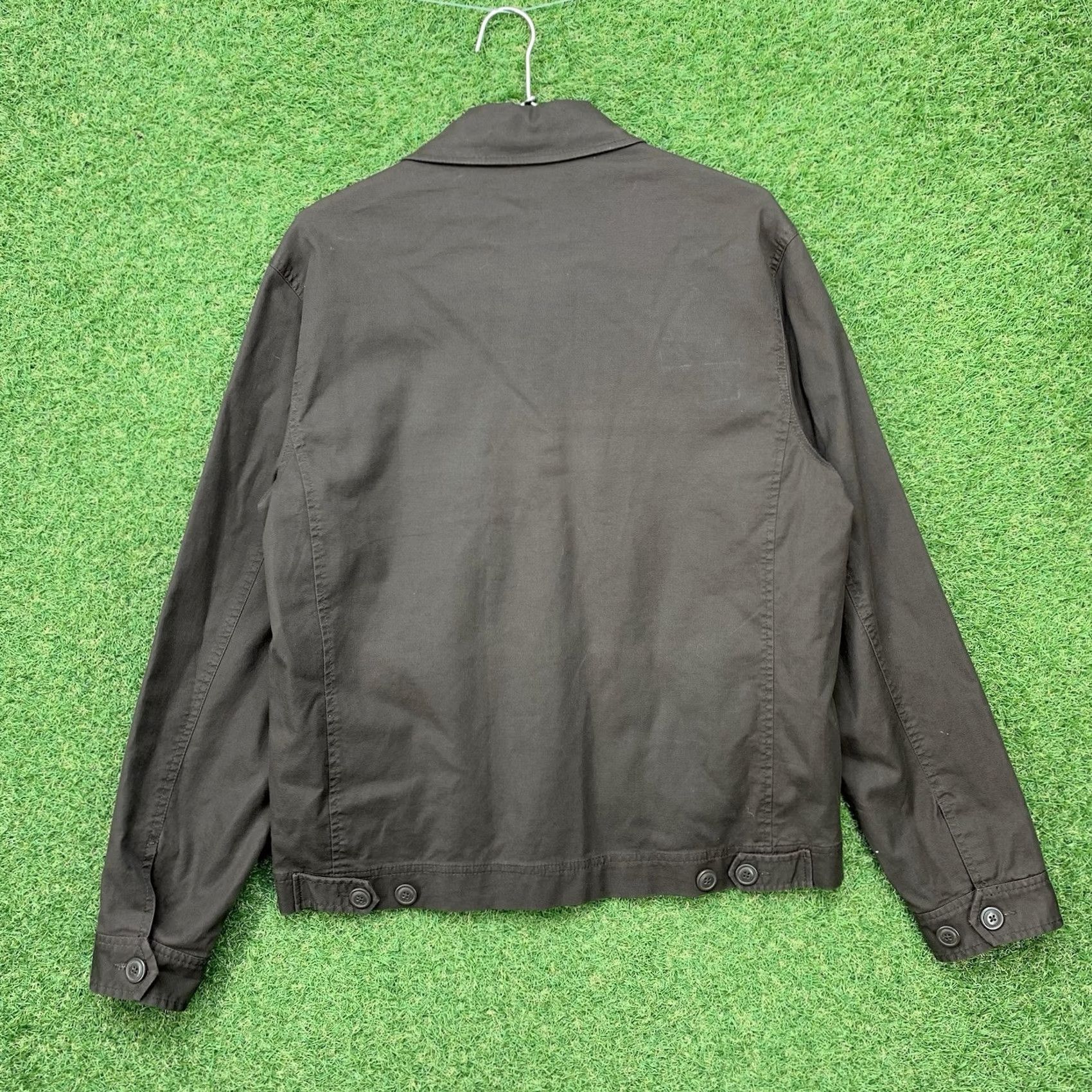 Aigle Aigle Jacket Mens M Dark Brown Full Zip Up Windbreaker Winter Regular Fit Logo Zipper Jacket Coat Brown Mens Size US M / EU 48-50 / 2 - 2 Thumbnail