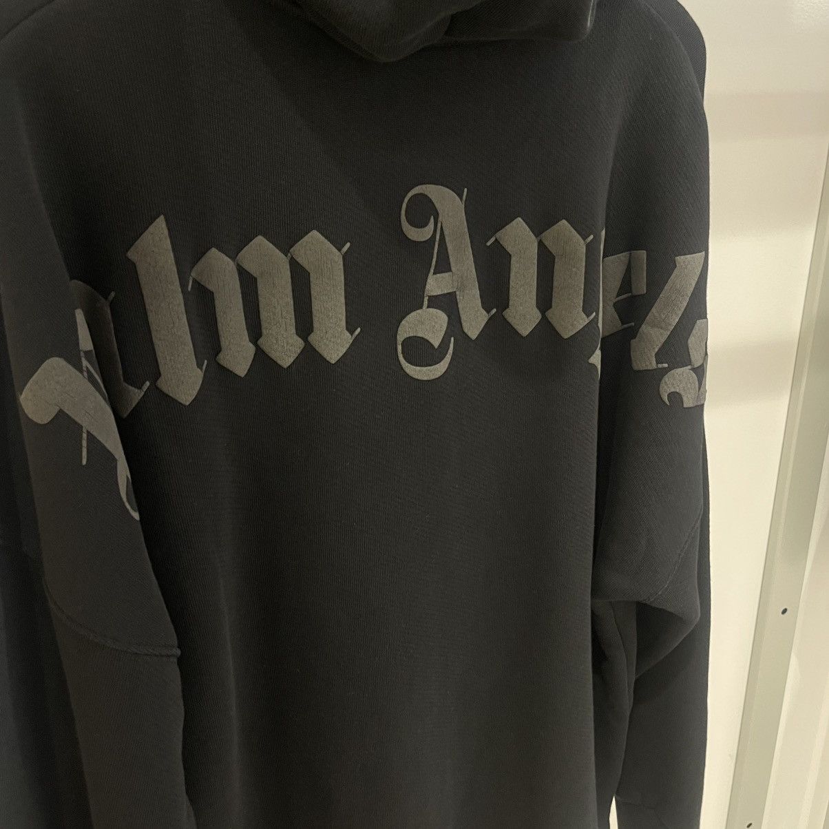Palm Angels Palm Angels Logo Hoodie Black Size US M / EU 48-50 / 2 - 4 Thumbnail
