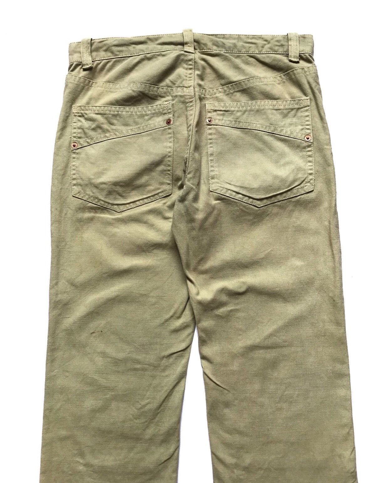 20471120 × Beauty Beast × Japanese Brand JAPANESE BRAND ROYAL BLUE DOUBLE KNEE STYLE TROUSER PANTS Size US 31 - 5 Thumbnail
