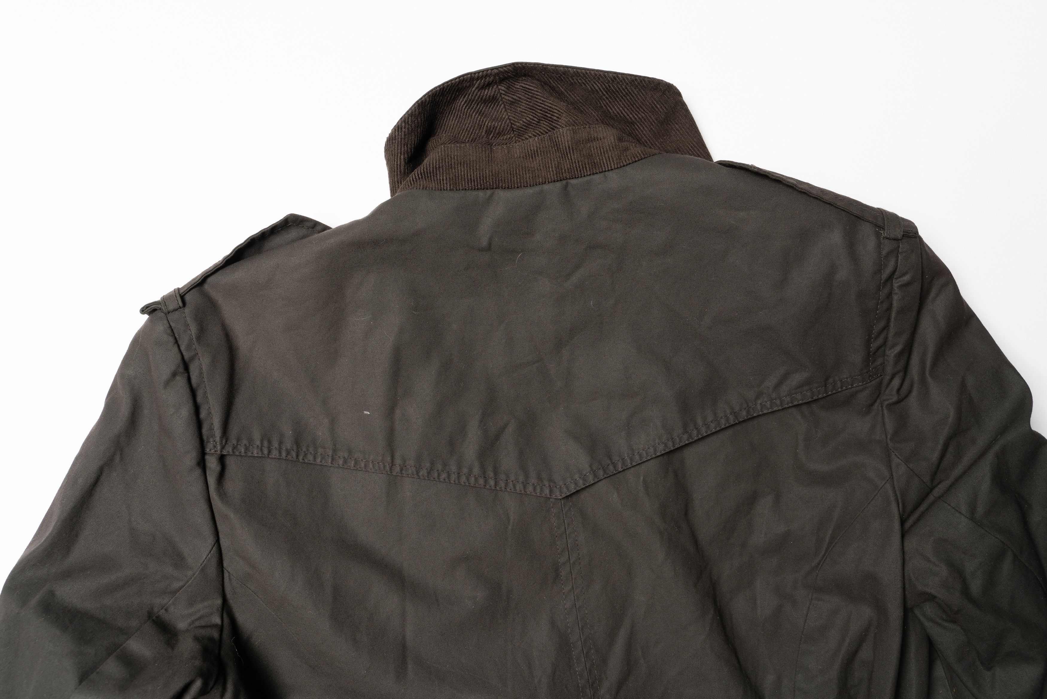 Jigsaw 🔴JIGSAW British Millerain Waxed Cotton Trench Coat Size L / US 10 / IT 46 - 14 Thumbnail