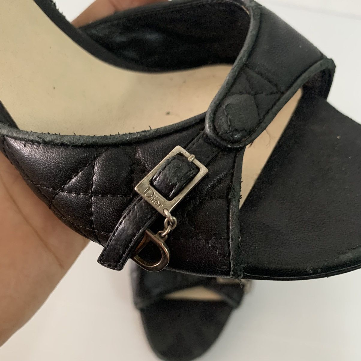 Dior Dior Leather Heels Size US 5.5 / IT 35.5 - 3 Thumbnail