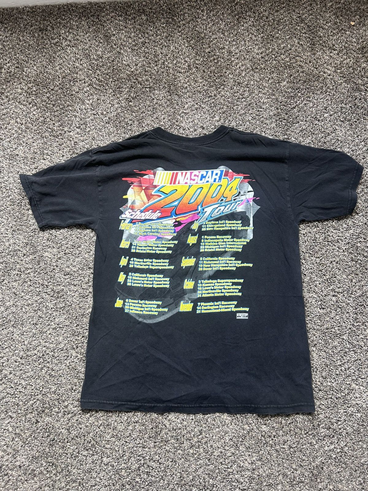Gildan × Vintage Vintage nascar T-shirt Size US L / EU 52-54 / 3 - 2 Thumbnail