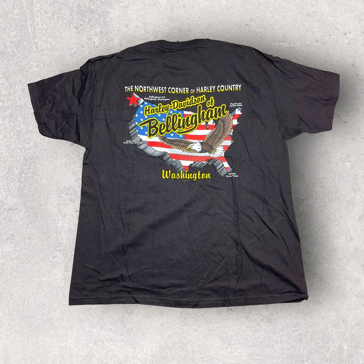 Harley Davidson × Vintage Vintage Harley Davidson tee Size US XL / EU 56 / 4 - 1 Thumbnail