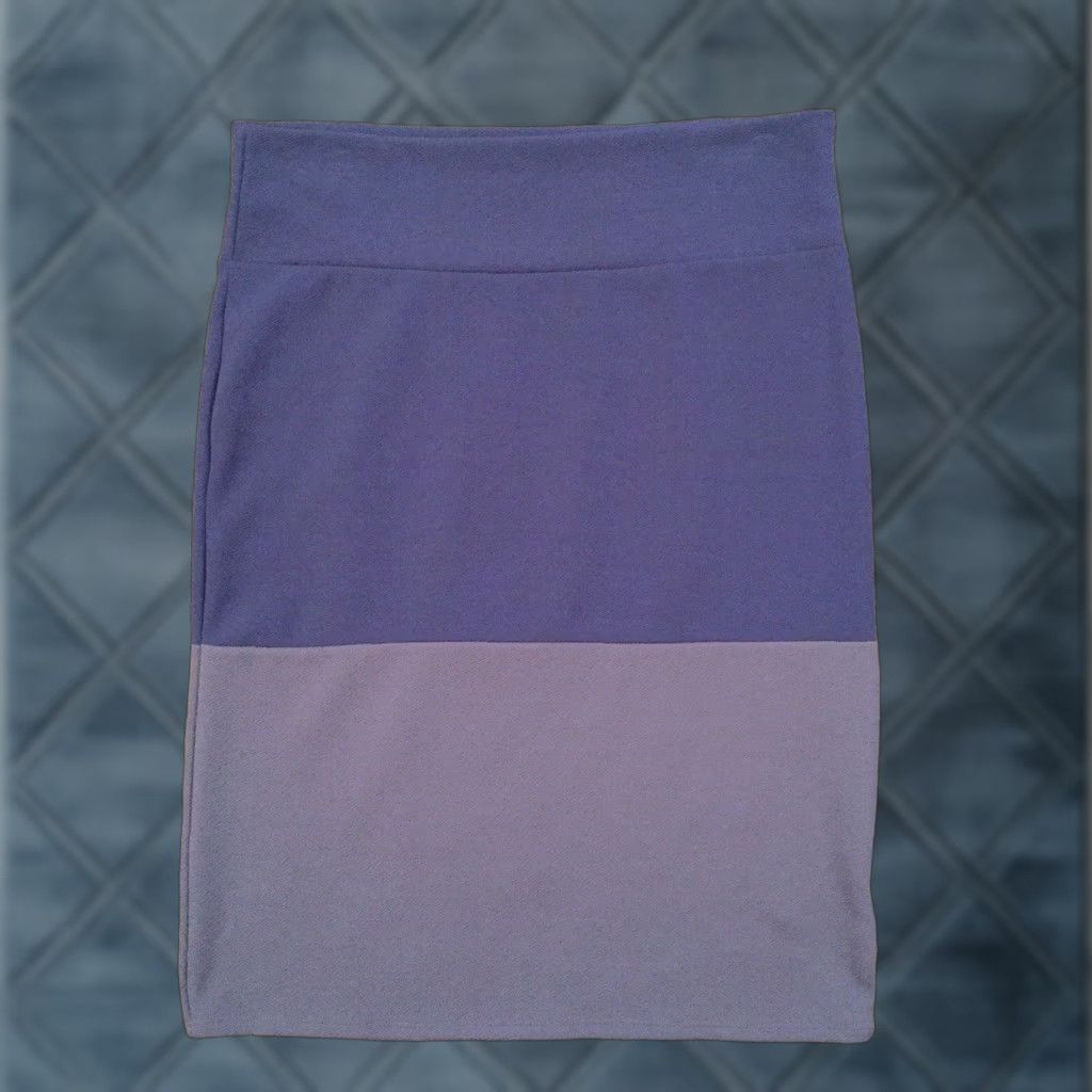 Vintage LuLaRoe Skirt XL Women Knee Length Gray Unlined Pull On Pencil Straight & Solid Casual Regular Vintage No Size 40" / US 18 - 1 Thumbnail