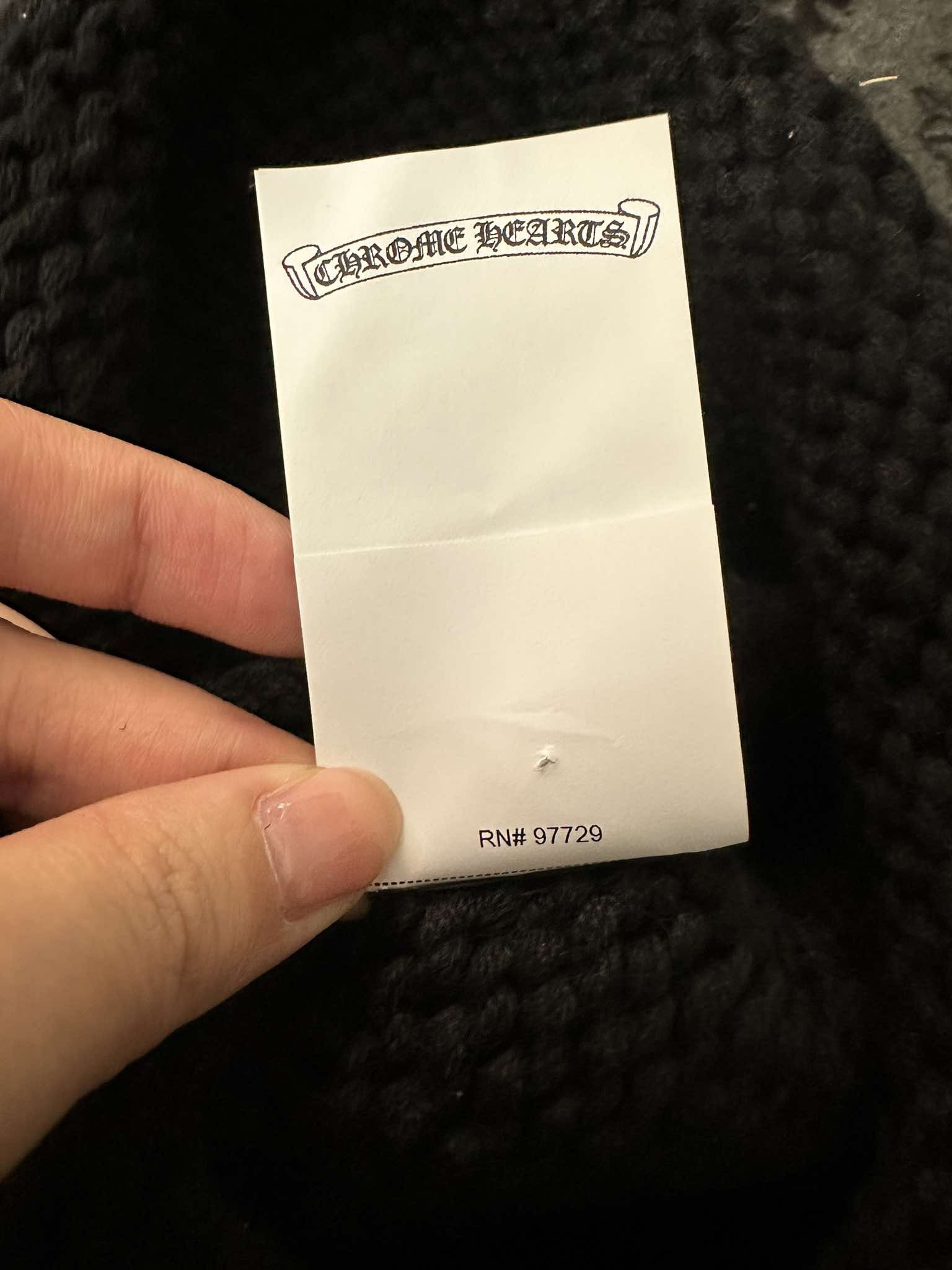 Chrome Hearts CHROME HEARTS Cashmere Leather With Silver Fleur Beanie Size ONE SIZE - 4 Thumbnail
