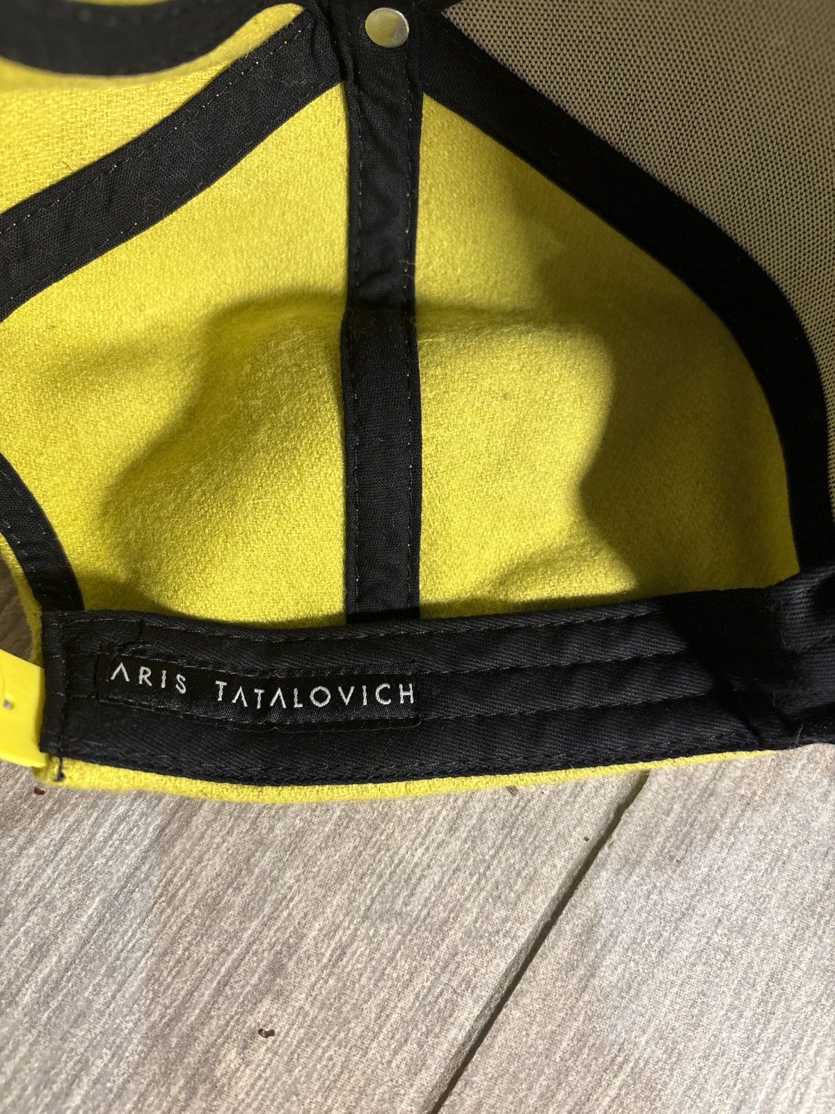 Aris Tatalovich Aris Tatalovich triple layer brim Size ONE SIZE - 4 Thumbnail