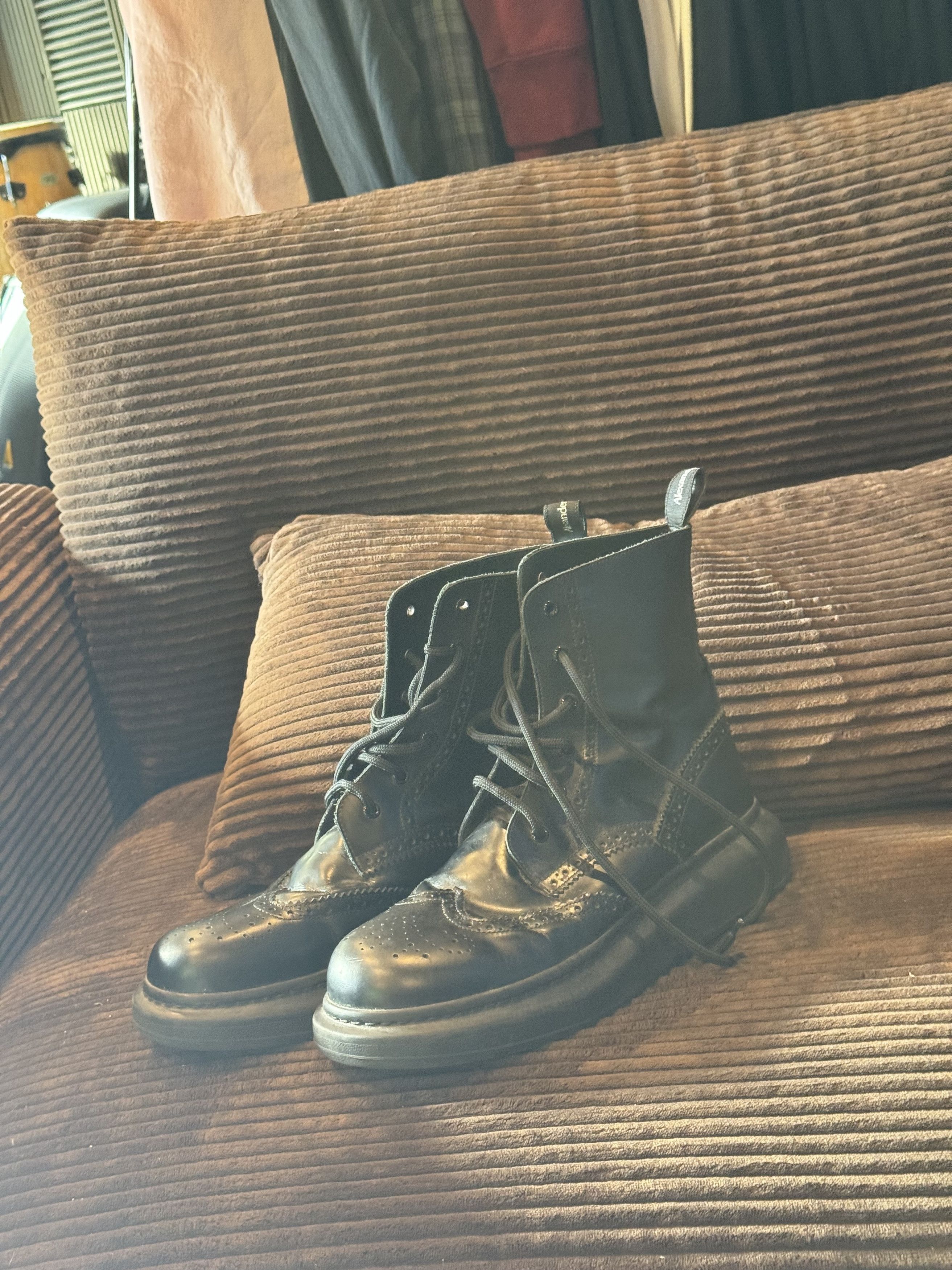 Alexander McQueen Alexander McQueen Hybrid Brogue Boots Size US 12 / EU 45 - 7 Thumbnail