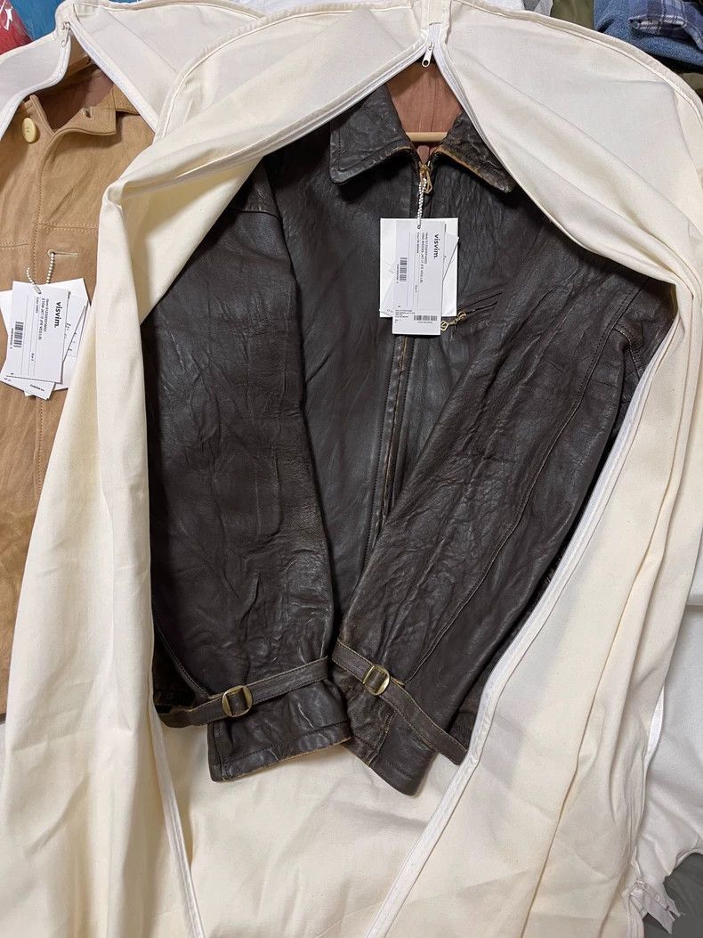 Visvim VISVIM UNO RIDERS JKT IT (FR VEG.LB)-2506 Size US L / EU 52-54 / 3 - 1 Thumbnail