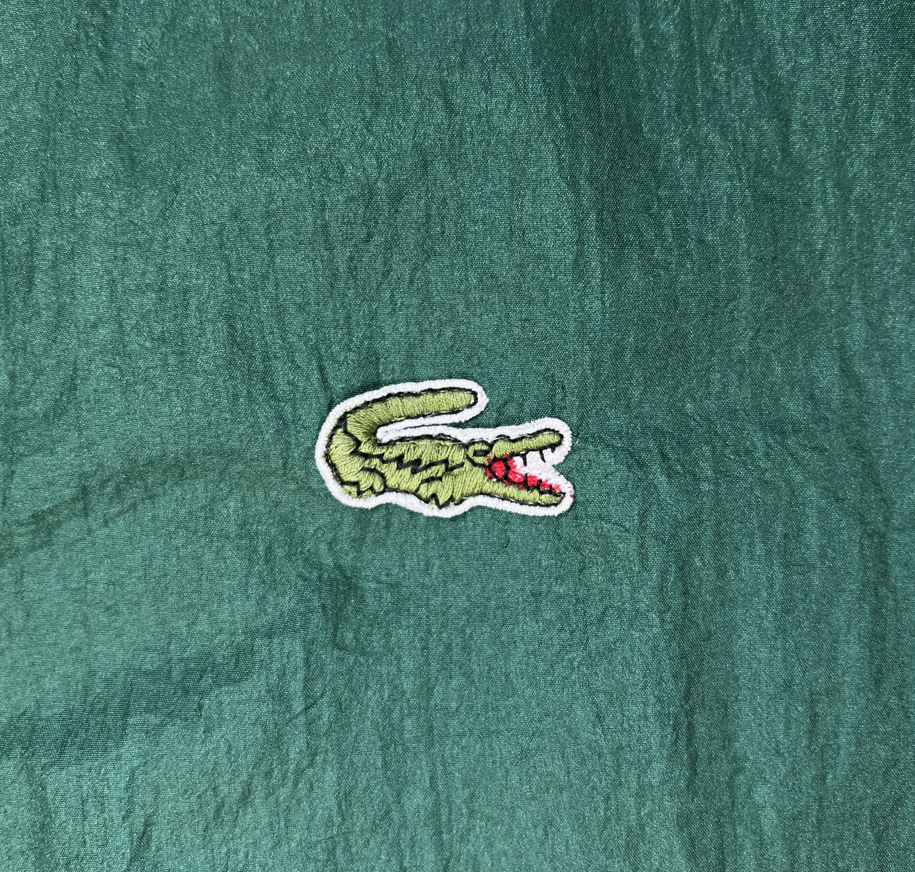 Lacoste Vintage 80s 90s Lacoste Chemise Bomber Jacket Sz 5 (L/XL) Size US L / EU 52-54 / 3 - 4 Thumbnail