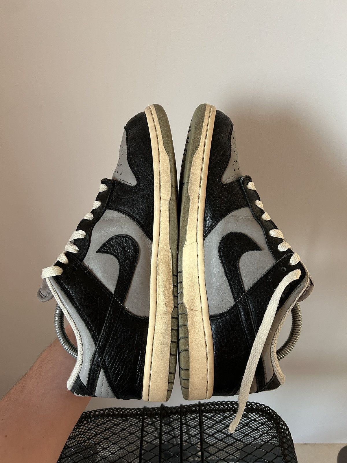 Nike × Vintage 💥RARE💥Nike Dunk Low Medium Grey 00s Shoes Sneakers Size 8 Size US 8 / EU 41 - 8 Thumbnail