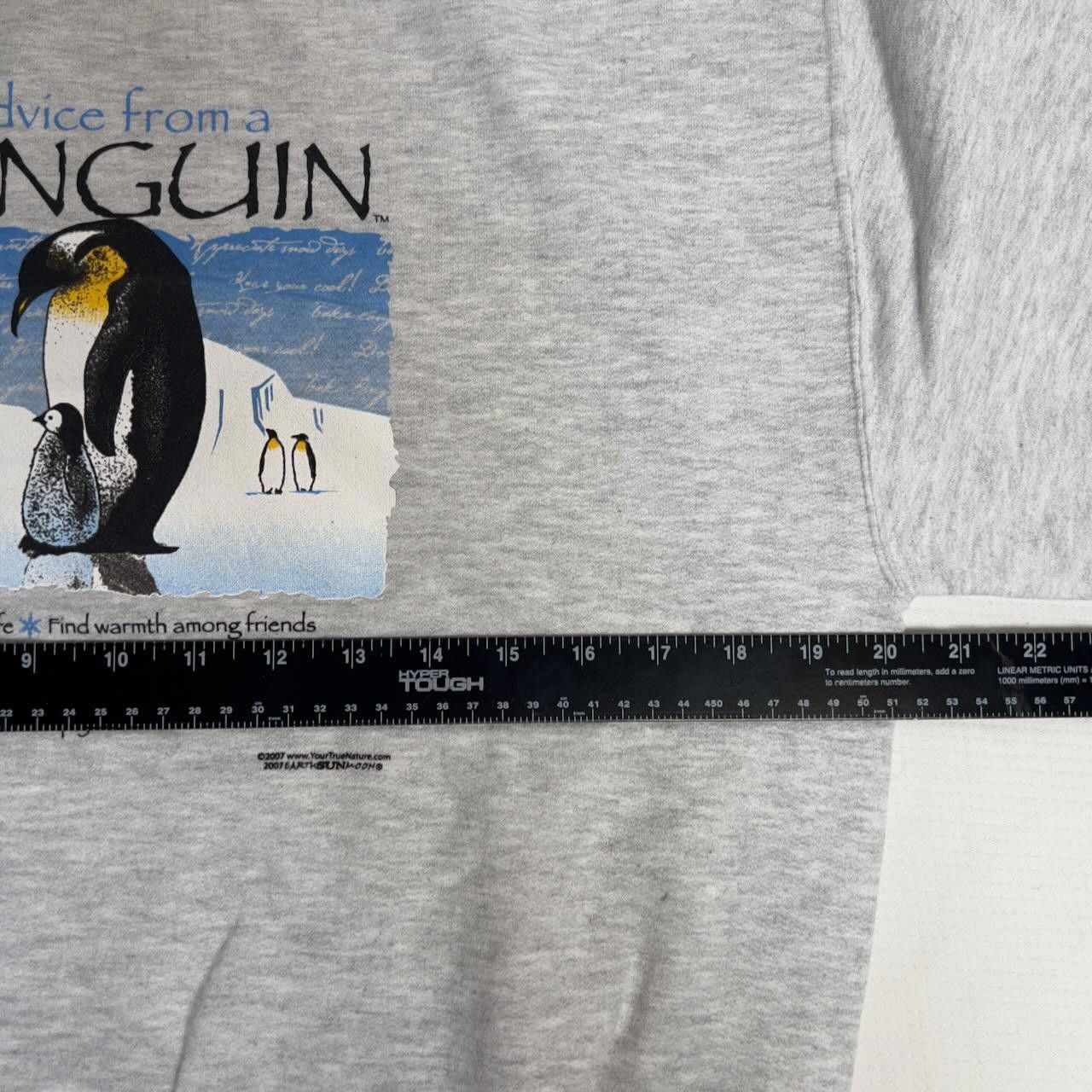 Jerzees NWT Advice from a Penguin Graphic Sweatshirt Adult S Size US L / EU 52-54 / 3 - 8 Thumbnail