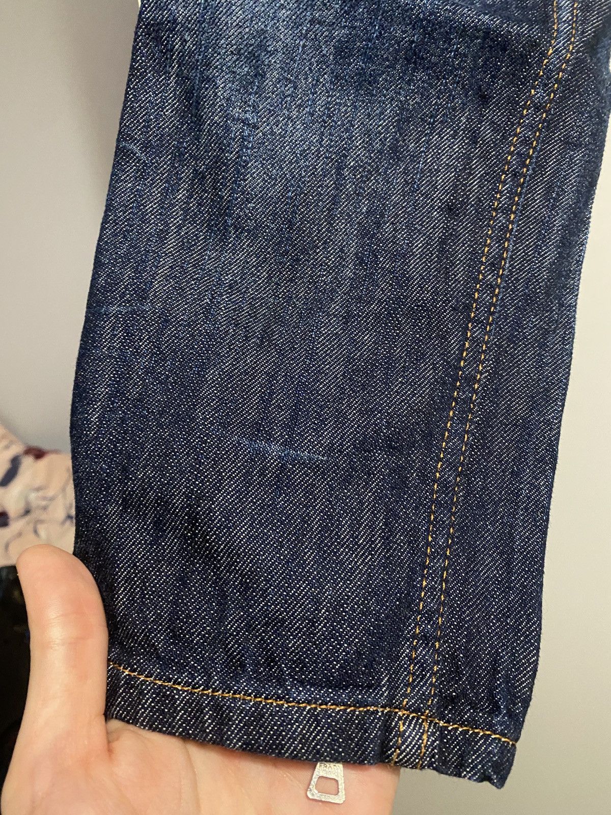 Prada Prada luxury 3/4 denim jeans y2k straight fit Size 27" / US 4 / IT 40 - 8 Thumbnail