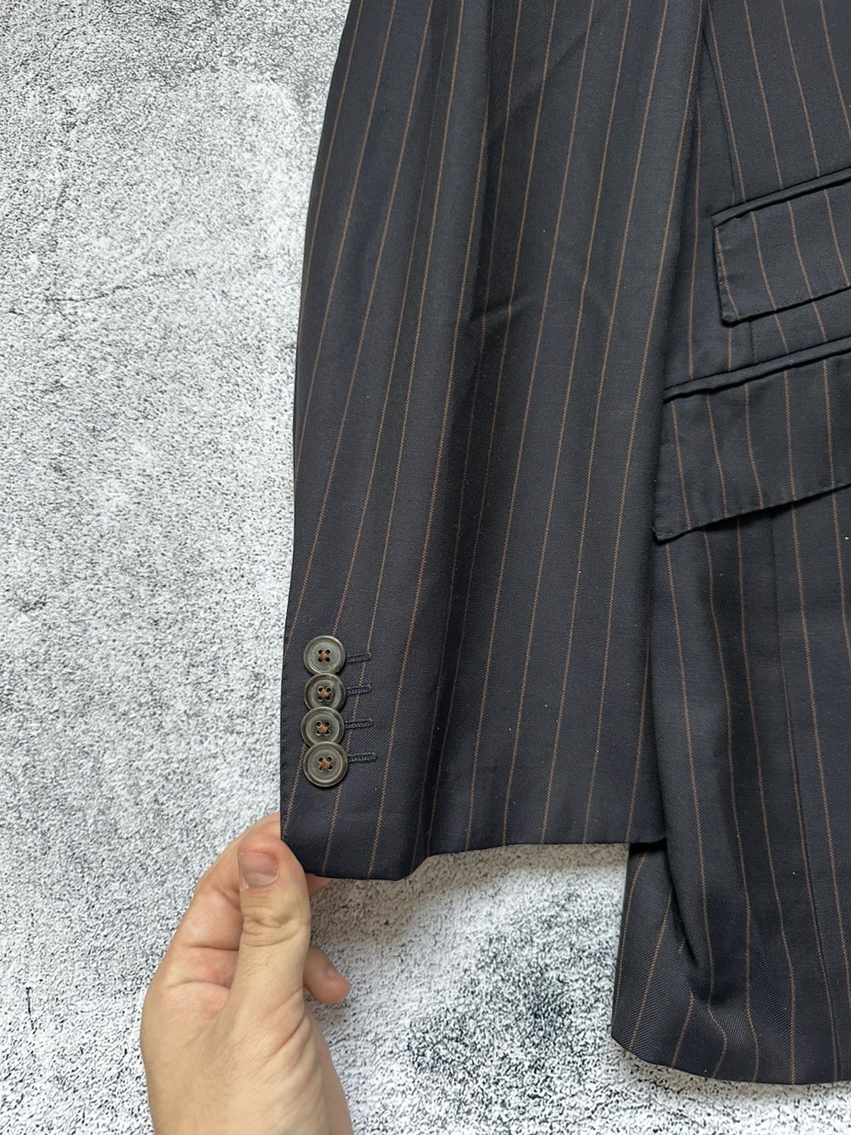 Carolina Herrera Carolina Herrera Blazer Men's Black Size 40L - 6 Thumbnail