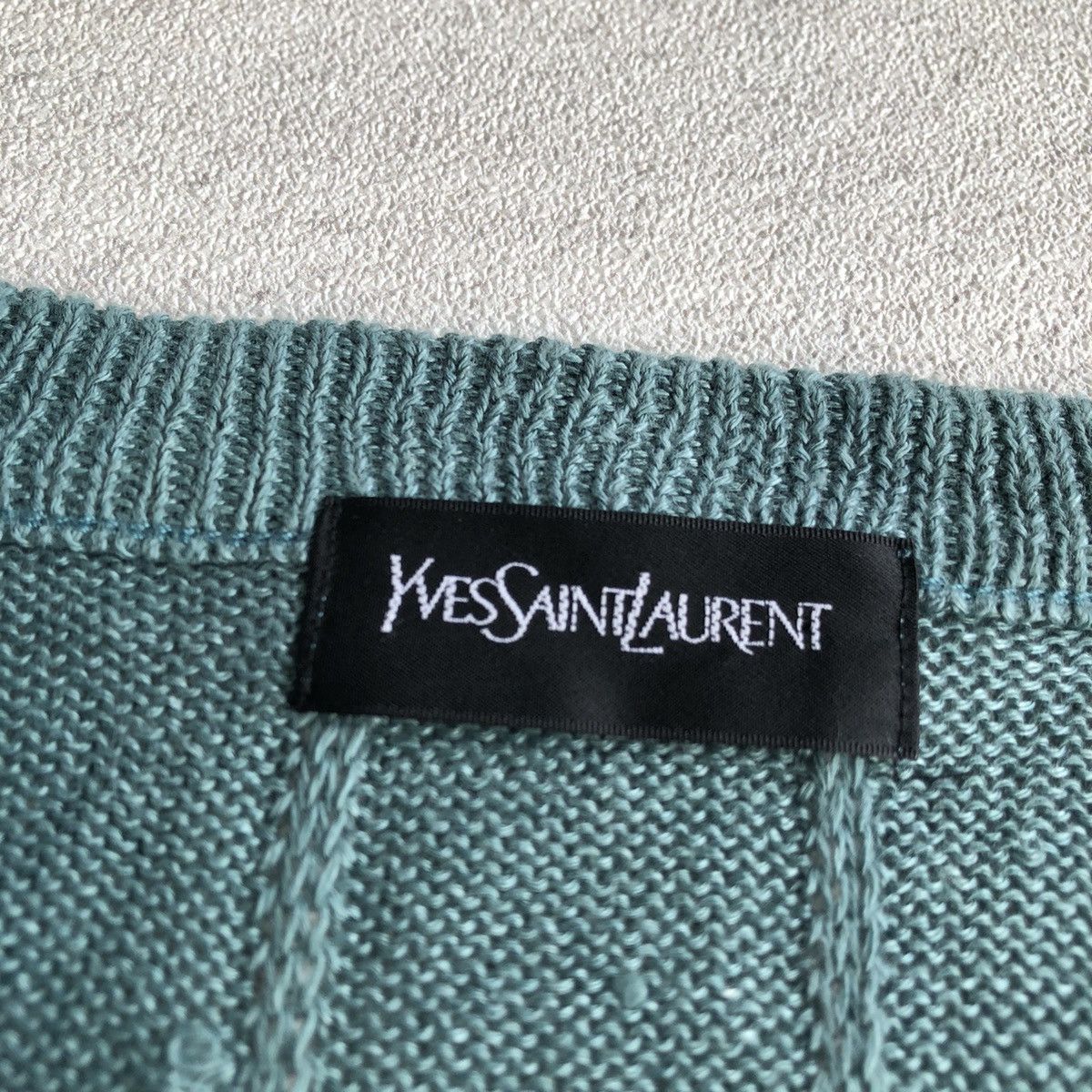 Yves Saint Laurent Yves saint laurent knitted vest Size M / US 6-8 / IT 42-44 - 4 Thumbnail