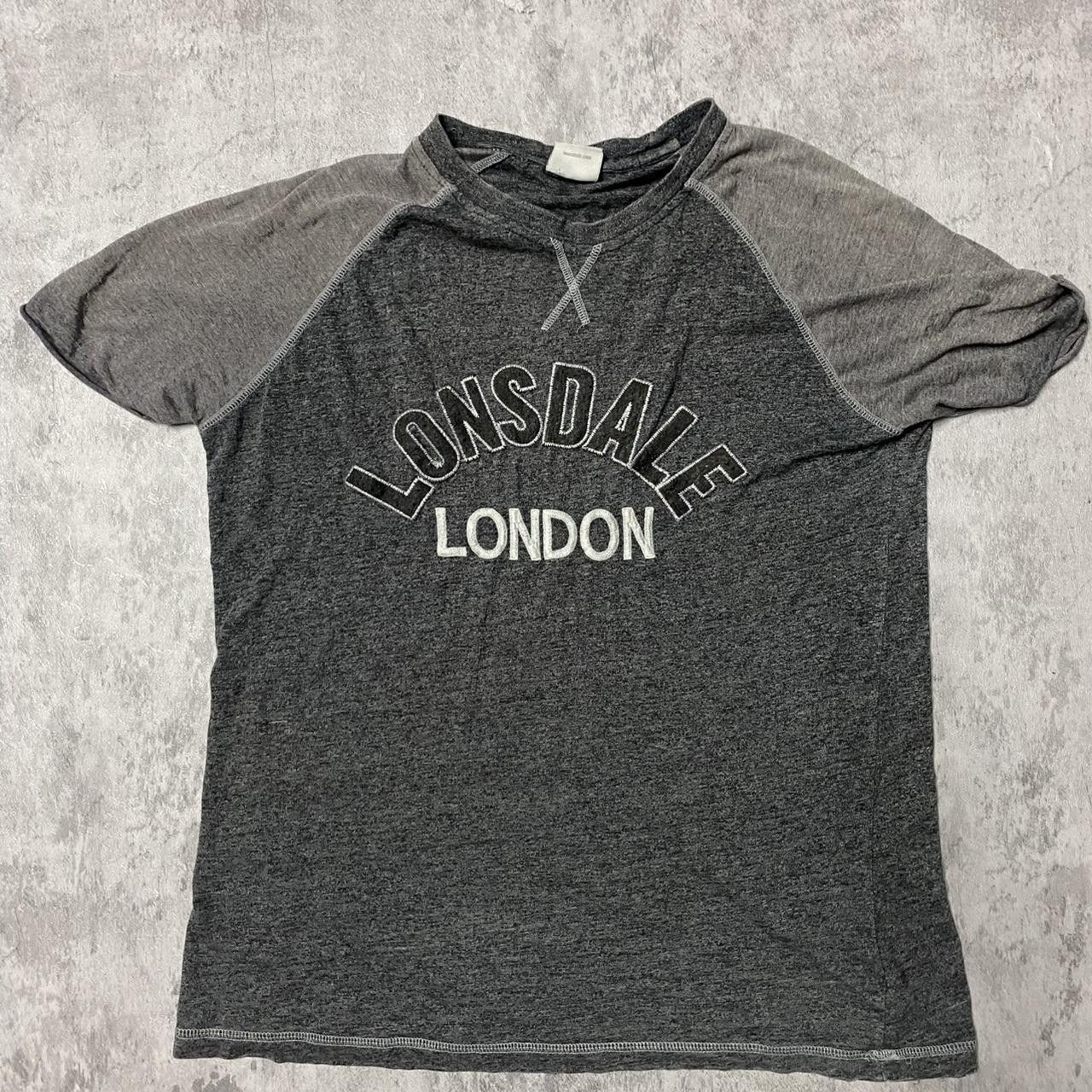 Lonsdale Grey Lonsdale London sportswear t-shirt sportswear Size US M / EU 48-50 / 2 - 1 Thumbnail