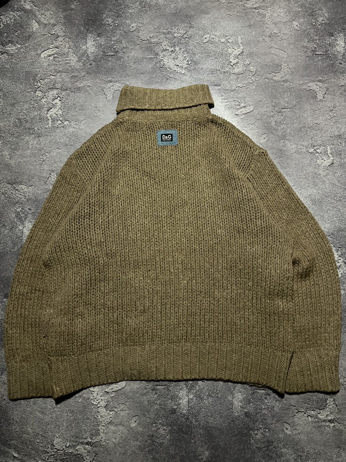 Dolce & Gabbana Vintage Dolce&Gabbana D&G Heavy Knit Sweater Avant Garde Size US XXL / EU 58 / 5 - 1 Thumbnail