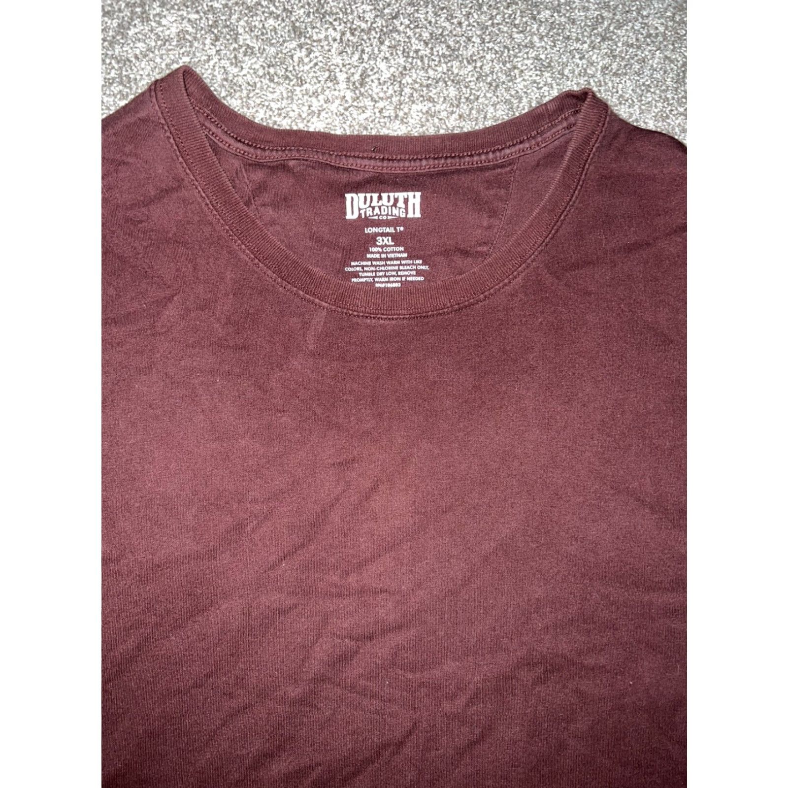 CO DULUTH Trading Co Men's T-Shirt Red 3XL Shirt Regular Size Mens 3XL Red Short Sleeve Shirt Size US XXL / EU 58 / 5 - 2 Thumbnail