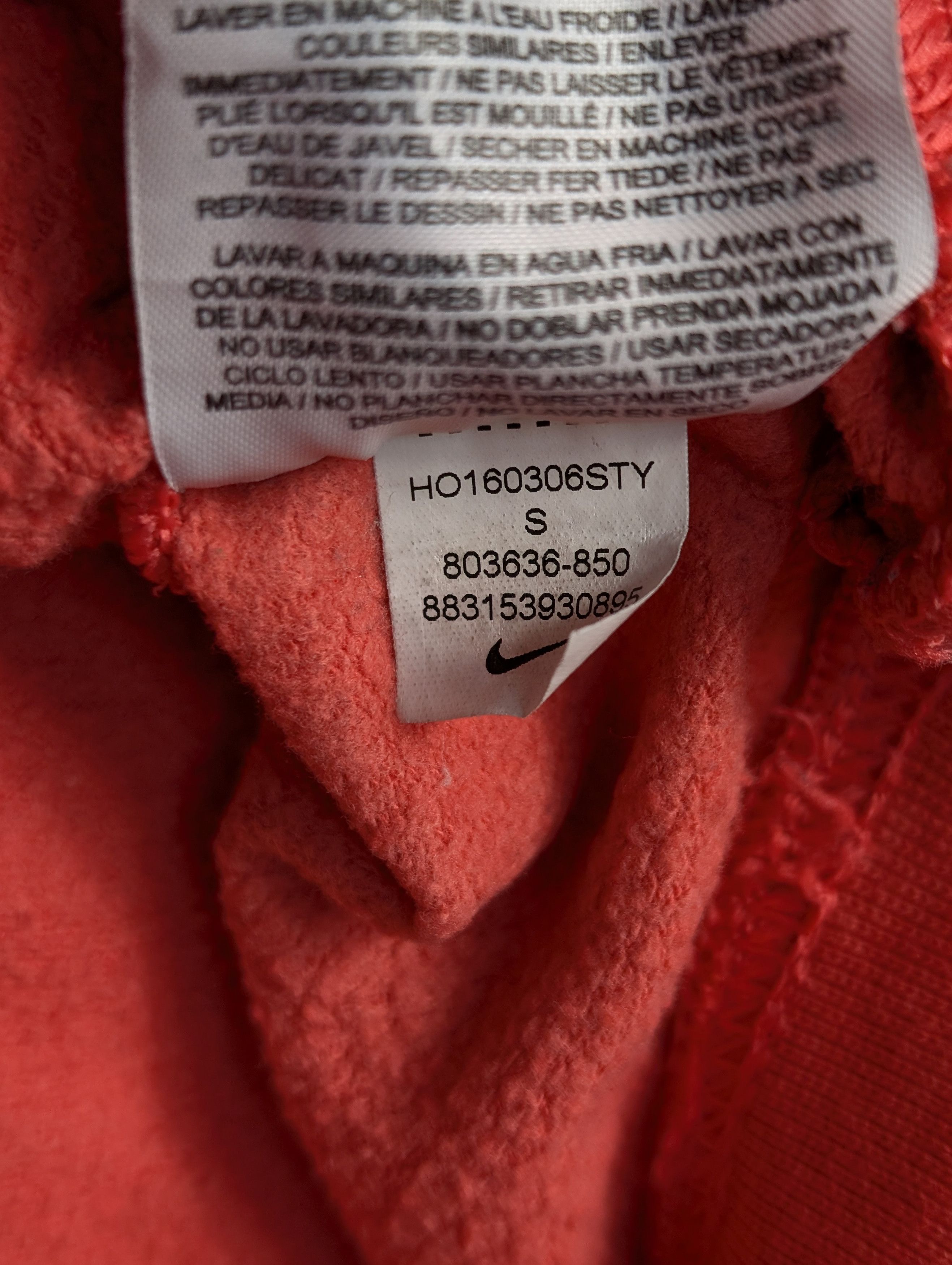 Nike Nike Sportswear Funnel Neck Hoodie Size S / US 4 / IT 40 - 5 Thumbnail