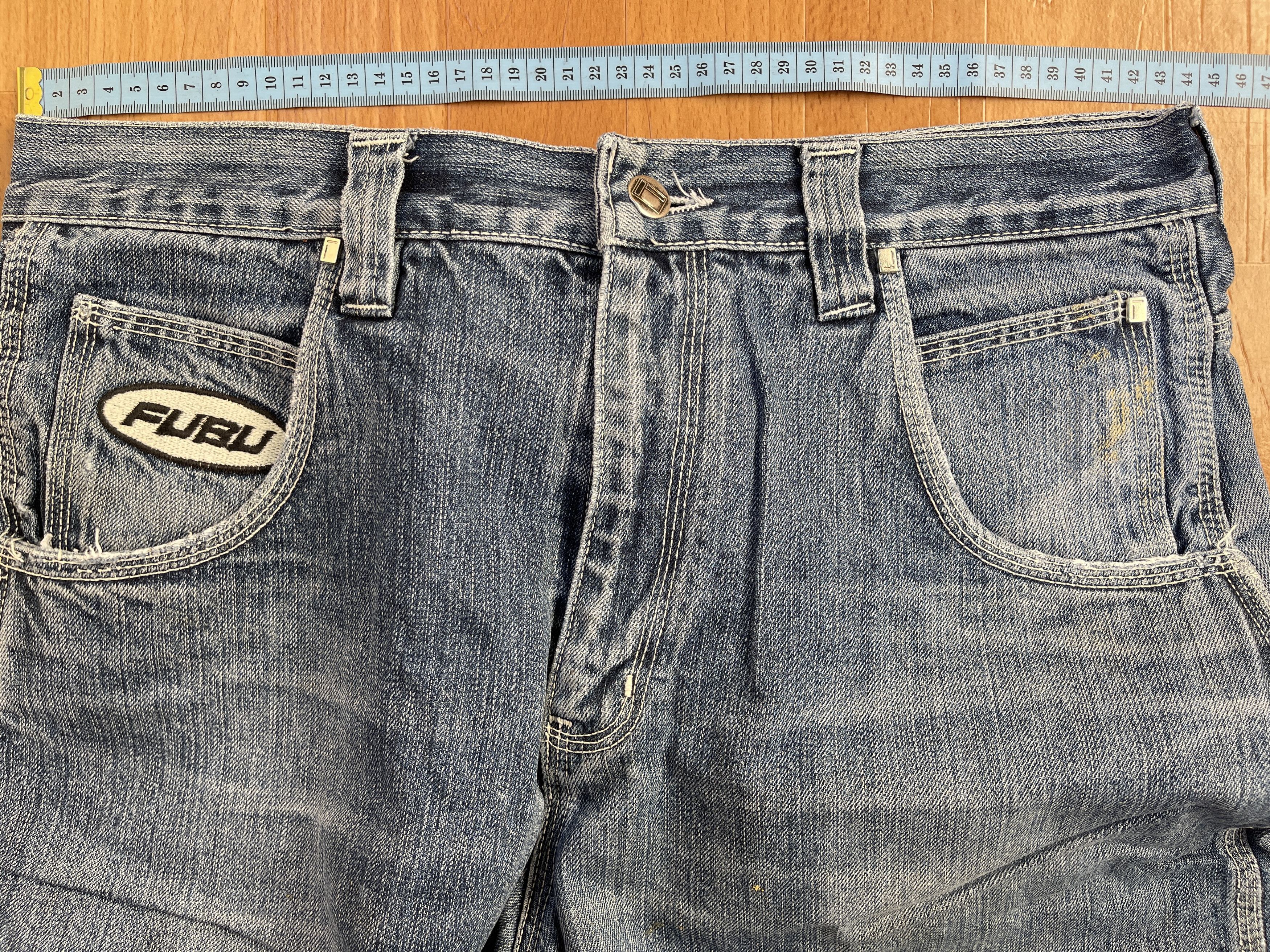 Fubu FUBU jeans, vintage baggy jeans, 90s hip hop skater Y2K 34 Size US 34 / EU 50 - 5 Thumbnail
