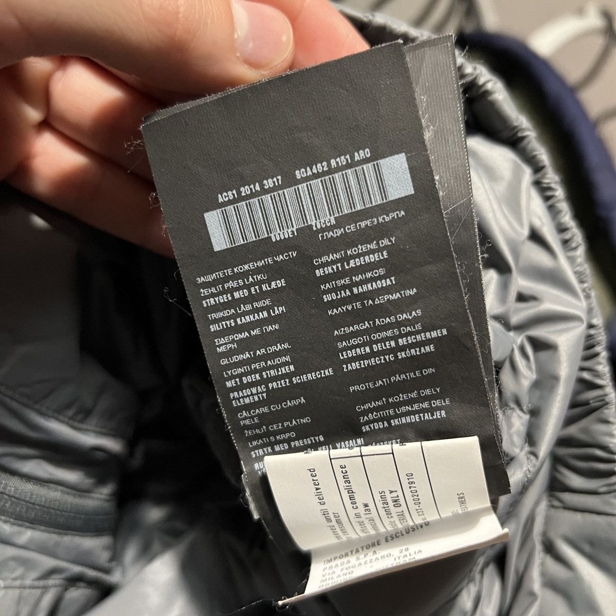 Prada Prada Milano Puffer Down Jacket Re-Nylon Archive Rare Size US M / EU 48-50 / 2 - 12 Thumbnail