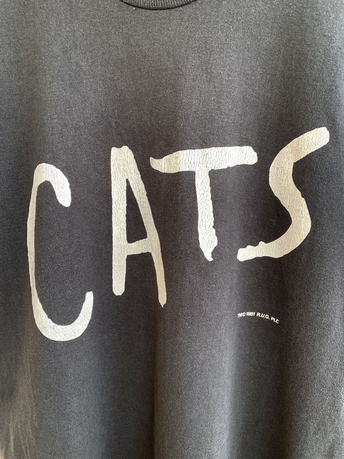 Vintage Cats 1981 Musical T-Shirt Screen Stars 1994 Vintage 90s Size US M / EU 48-50 / 2 - 6 Thumbnail