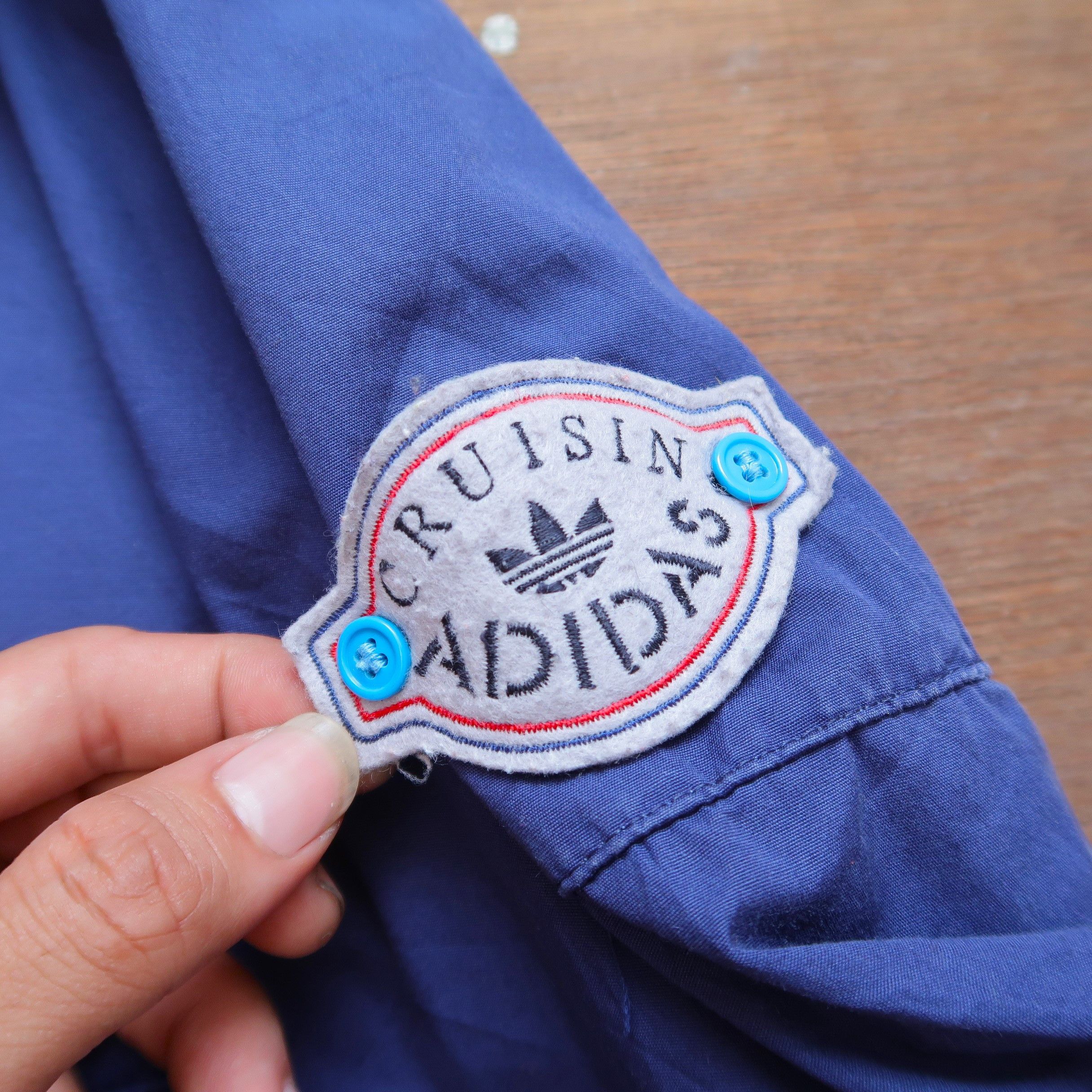 Adidas 1980s Adidas Cruisin Starboard Taking Bono Jacket Size US M / EU 48-50 / 2 - 7 Thumbnail