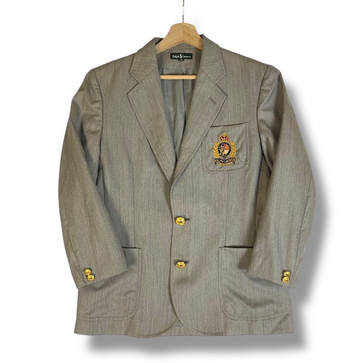 Vintage Ralph Lauren Wool Double-Breasted Blazer