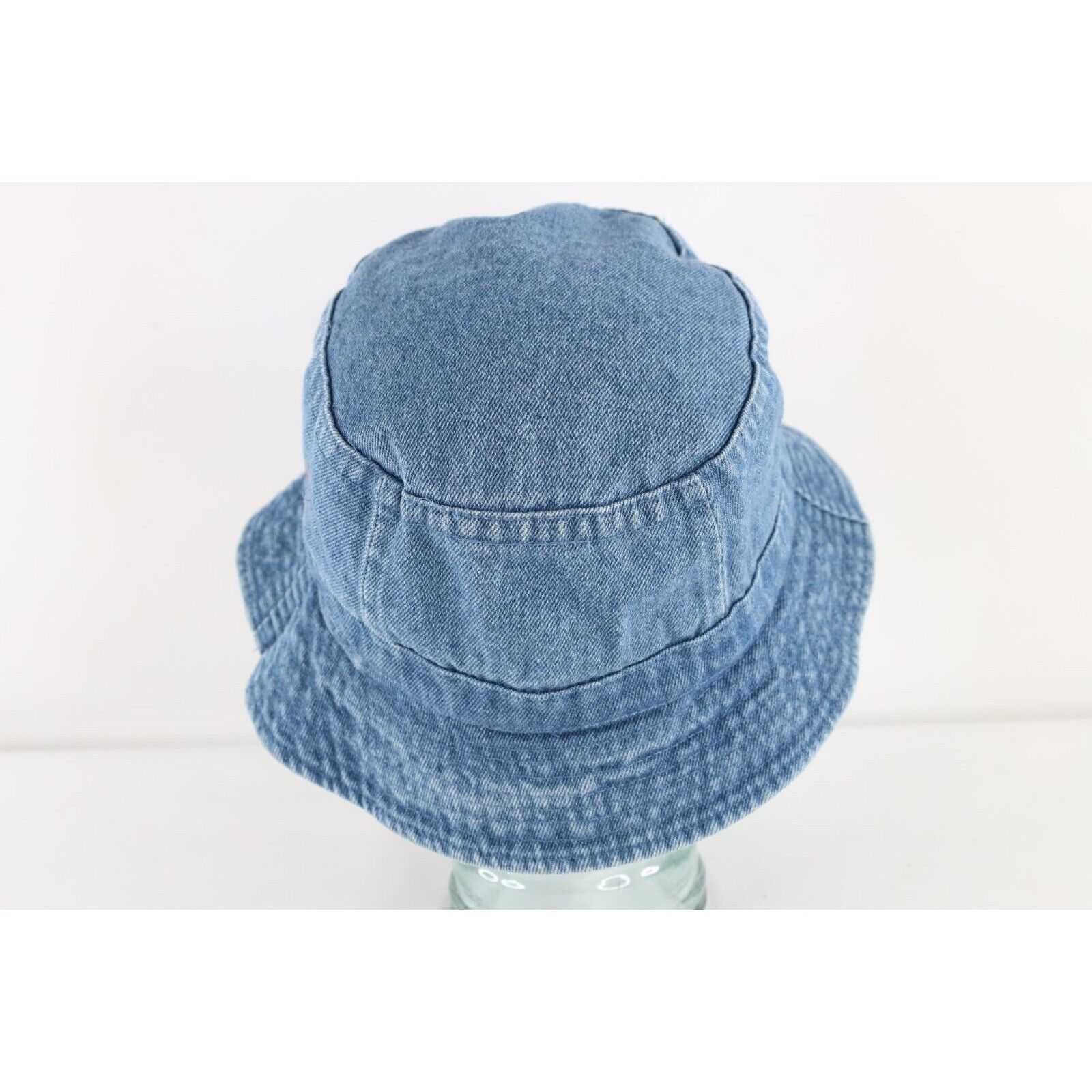 Vintage Vintage 90s Loma Linda Mexican Restaurant Denim Bucket Hat Size ONE SIZE - 5 Thumbnail