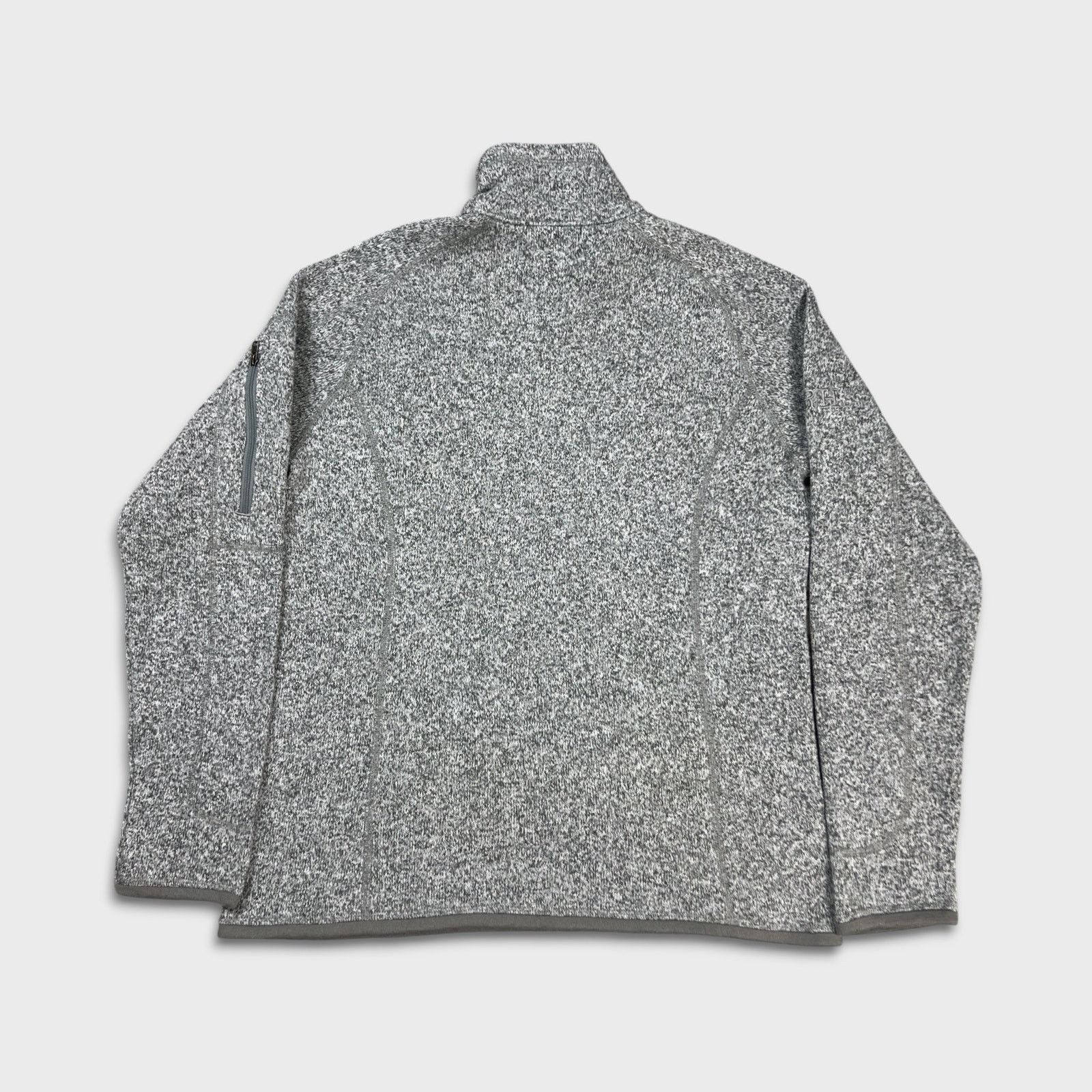 Patagonia × Vintage Patagonia Fleece Medium Outdoor Sweater Quarter Zip Jacket Size M / US 6-8 / IT 42-44 - 5 Thumbnail