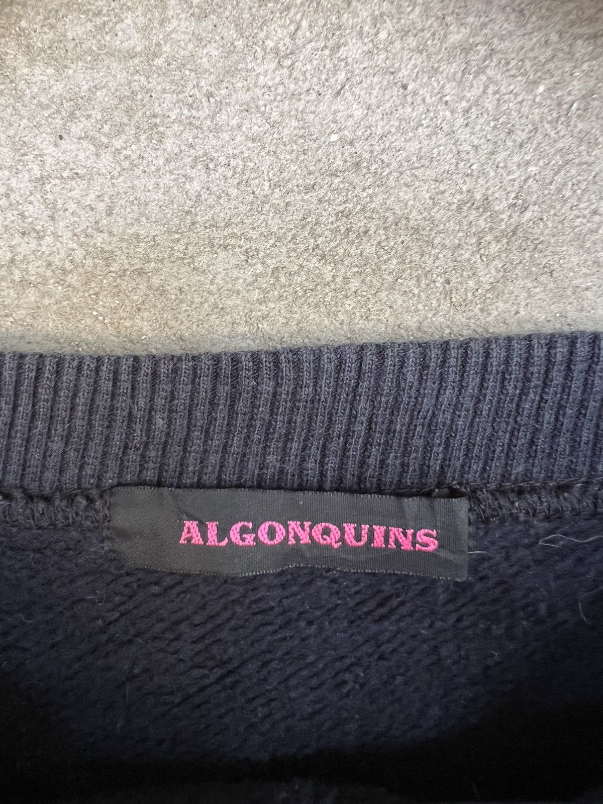 Japanese Brand × Seditionaries Japanese Brand Algonquins Spell Out Sweatshirt Size US L / EU 52-54 / 3 - 4 Thumbnail