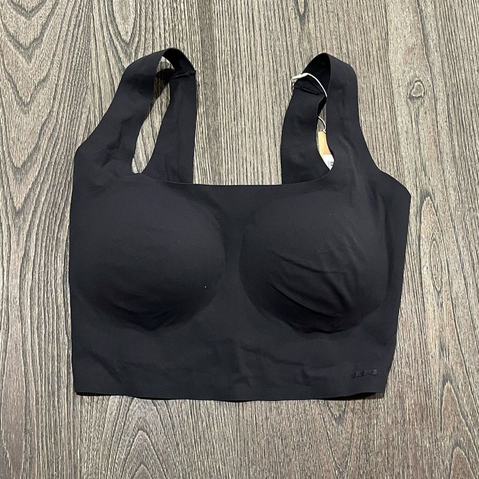 SKIMS NWT Skims Naked Longline Bralette Wide Strap Black S-DD Size M / US 6-8 / IT 42-44 - 1 Thumbnail