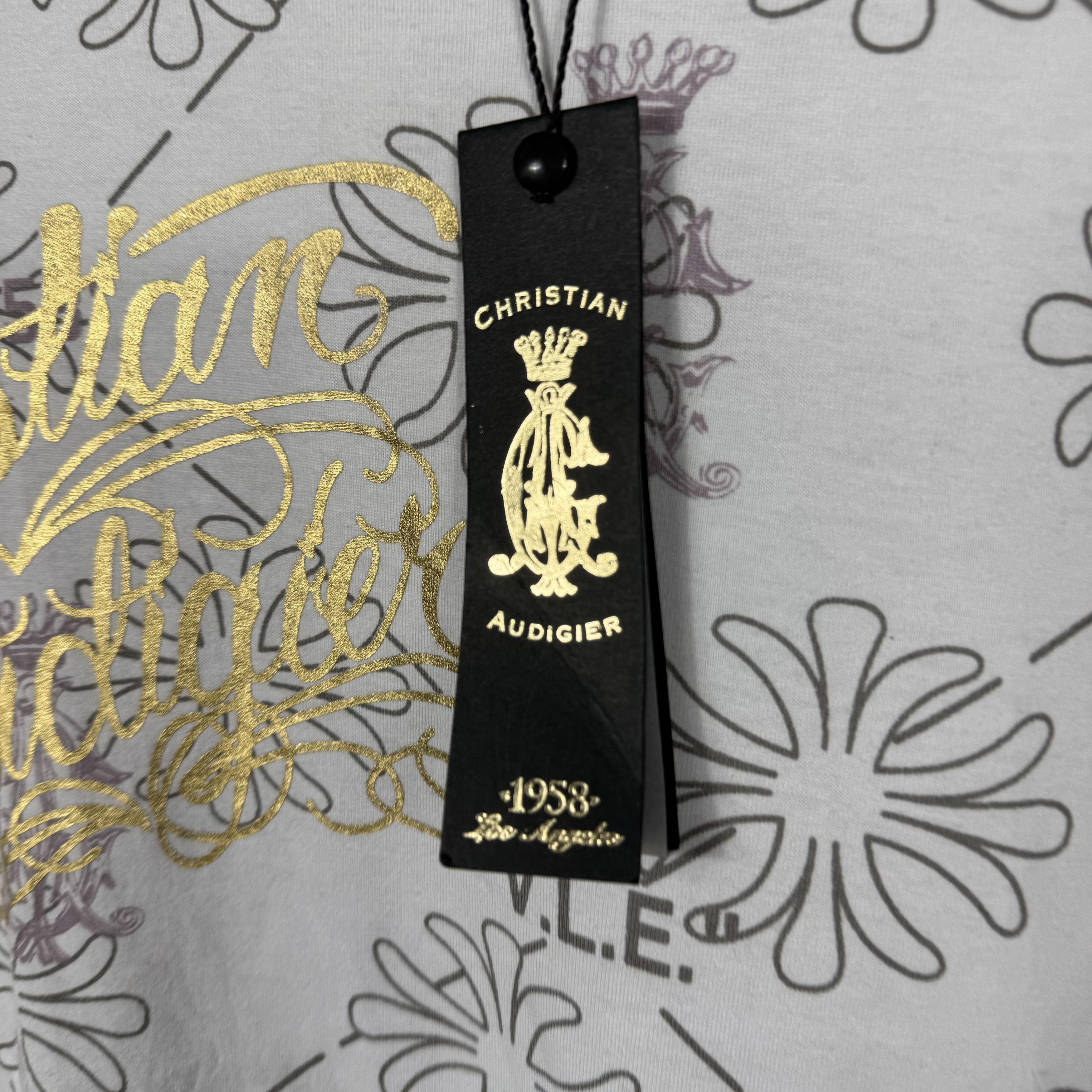 Ed Hardy Christian Audigier Ed Hardy Y2K Monogram Long Sleeve T-shirt Size US XL / EU 56 / 4 - 6 Thumbnail