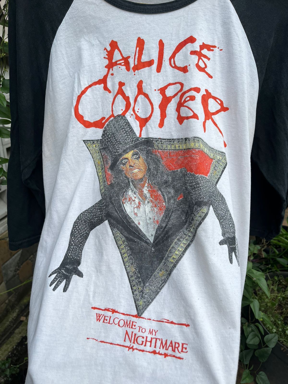 Band Tees Alice Cooper Domination 2019 Tour lost tag raglan tee tshirt Size US L / EU 52-54 / 3 - 3 Thumbnail