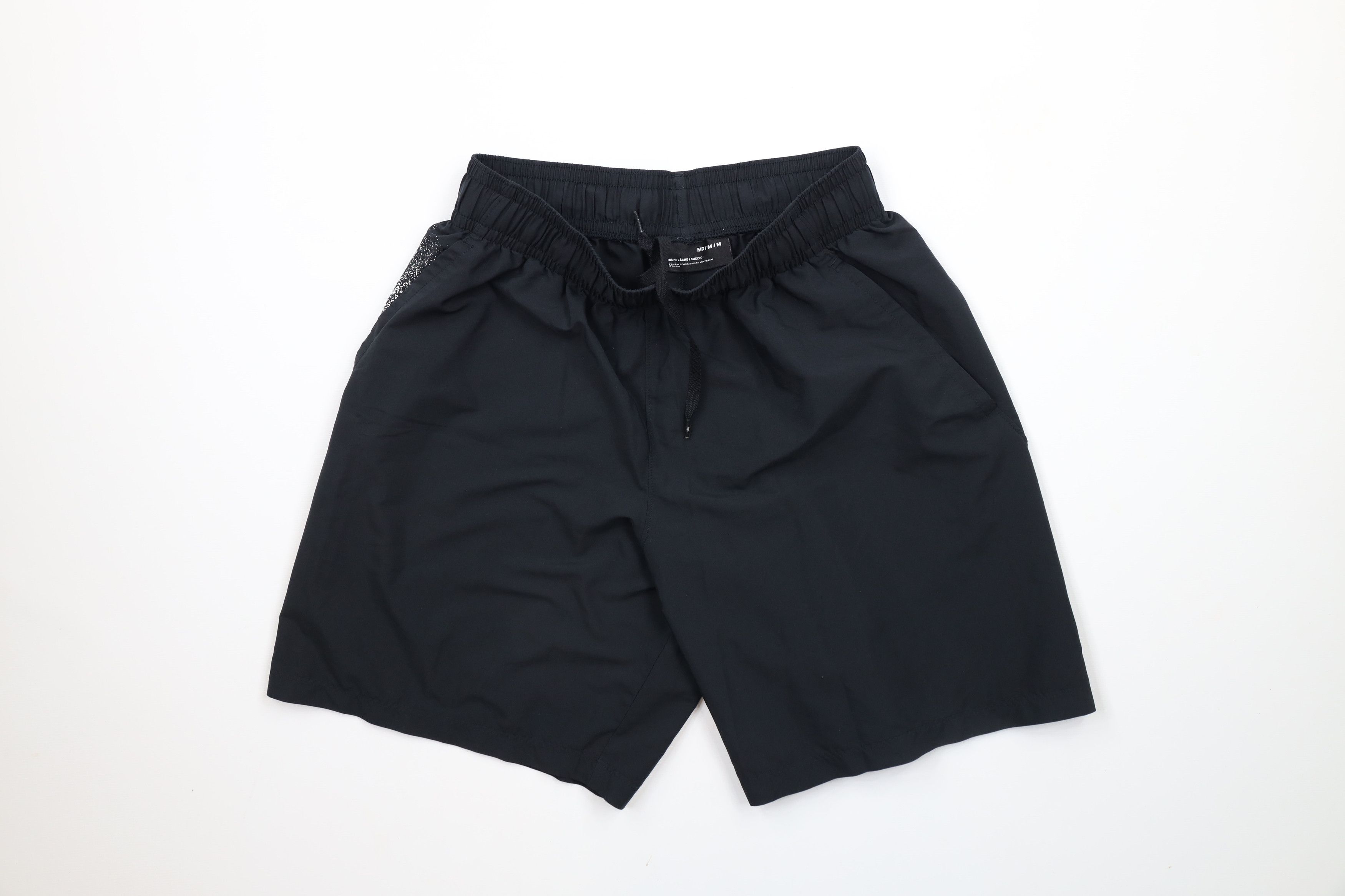 Under Armour × Vintage Under Armour Loose Fit Above Knee Gym Training Shorts Black Size US 32 / EU 48 - 2 Thumbnail