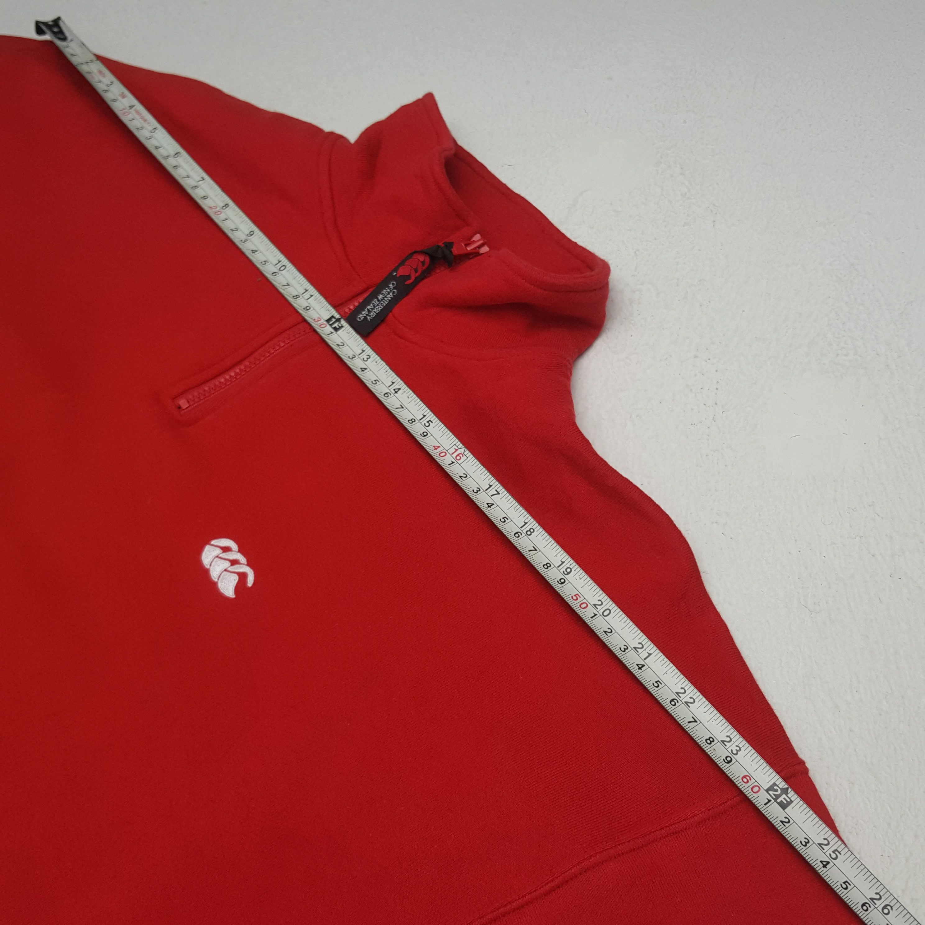 Canterbury of New Zealand × Vintage Vintage Canterburry Of New Zealand Half Zipper Sweatshirt Size US M / EU 48-50 / 2 - 7 Thumbnail