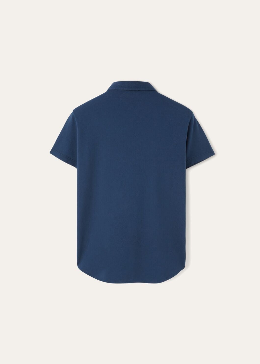 Loro Piana o1w1db10725 FAI1315 Cotton Polo Shirt in Blue Size US L / EU 52-54 / 3 - 2 Thumbnail