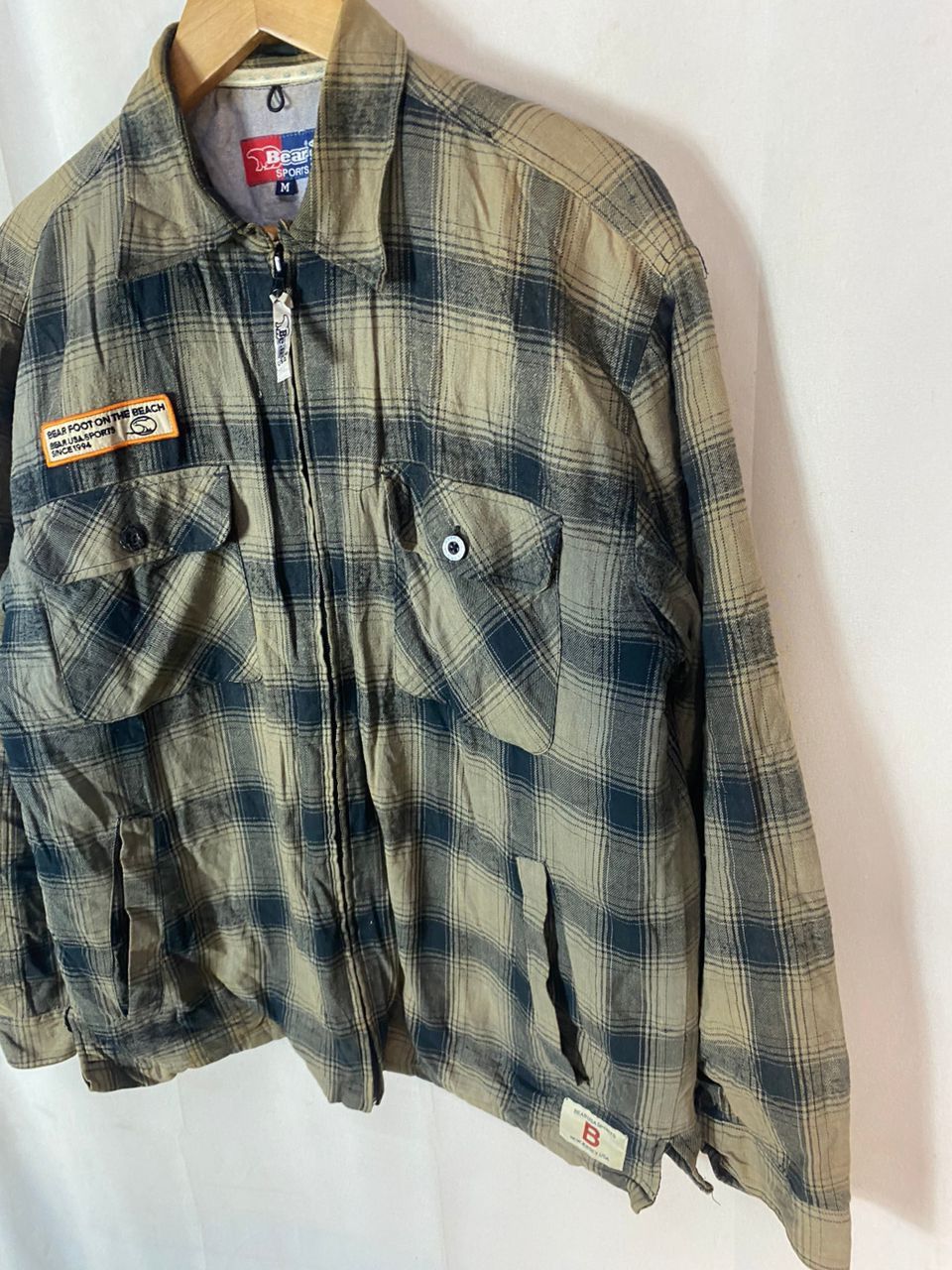 Other Bear usa distressed zipper shirt Size US M / EU 48-50 / 2 - 2 Thumbnail