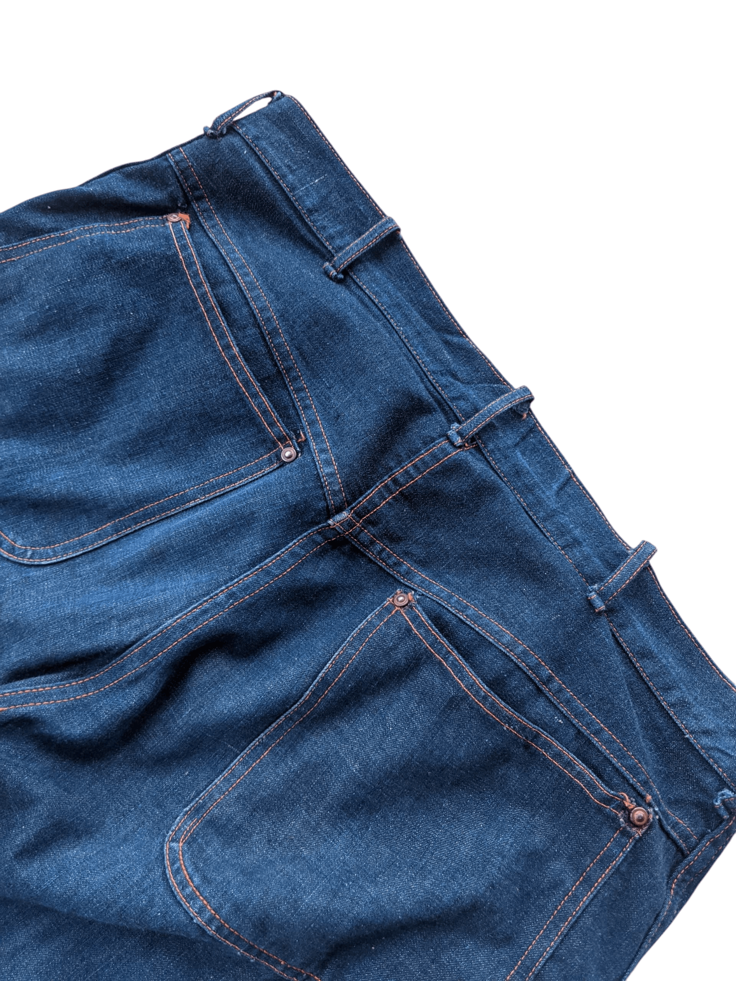 Vintage Vintage 40s wwii carpenter denim workwear Size US 36 / EU 52 - 5 Thumbnail