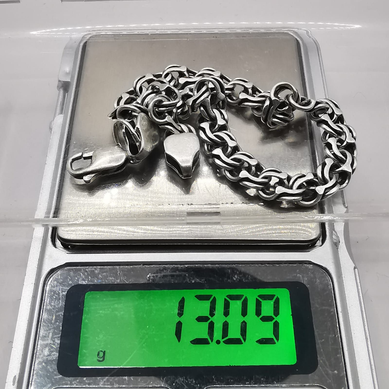 Sterling Silver × Vintage Vintage Bracelet Jewelry,925 Sterling Silver,Handmade 13,09g Size ONE SIZE - 5 Thumbnail