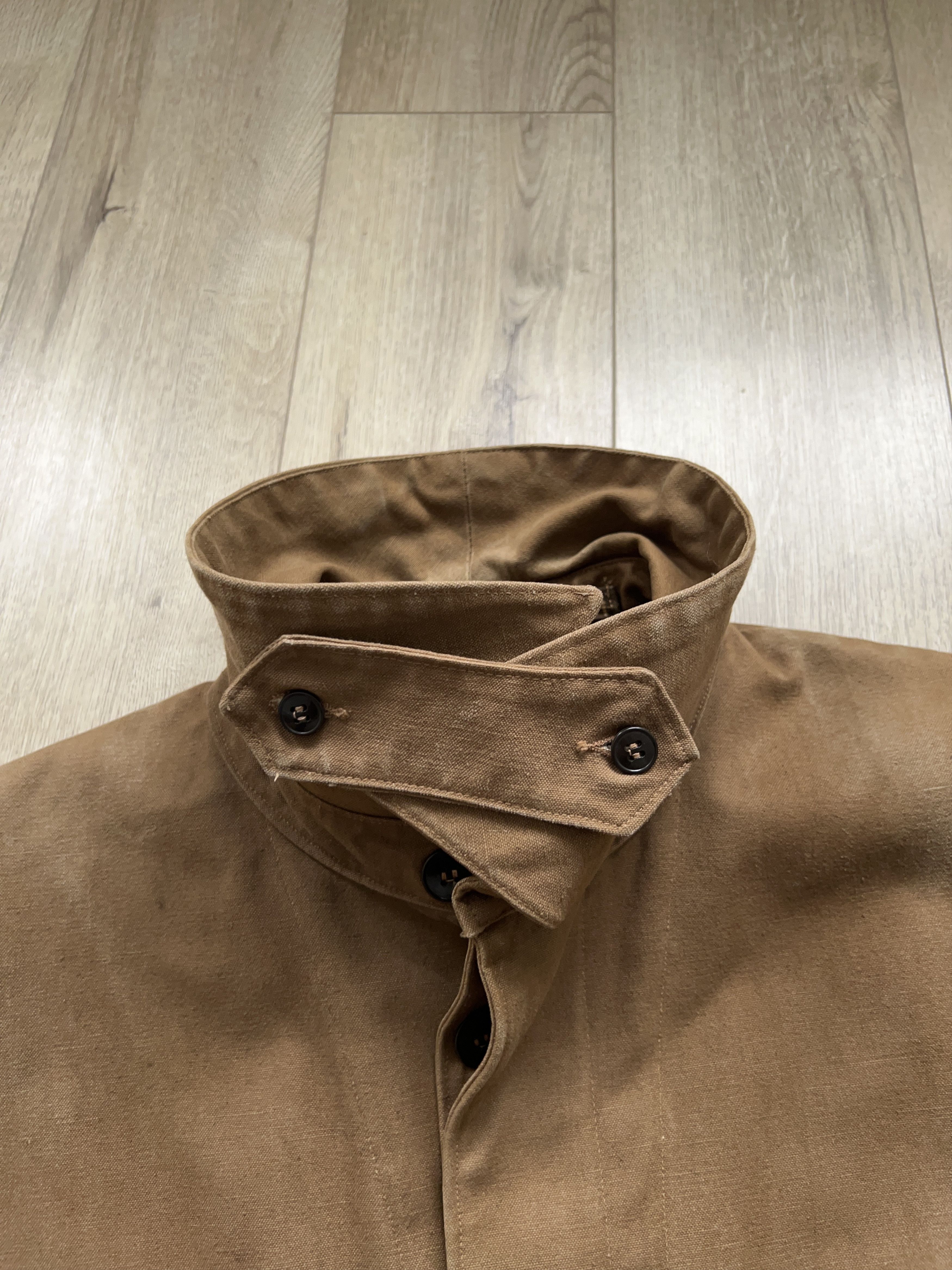 Canvas × Vintage French Railway Work Jacket SNCF Coat Cotton Workwear Size US L / EU 52-54 / 3 - 17 Thumbnail