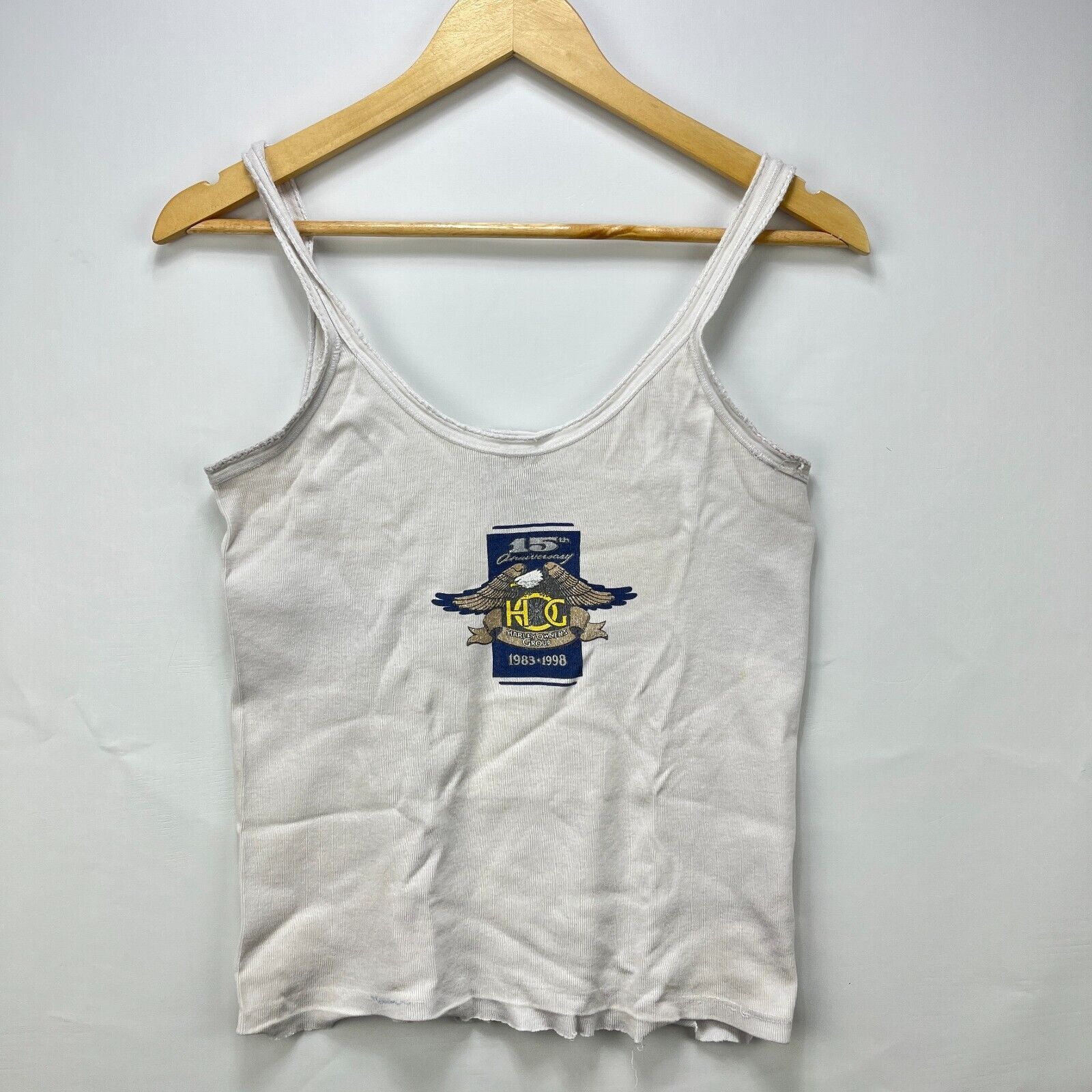 Vintage Vintage 90s Harley Davidson Tank Top Shirt Womens Large Size L / US 10 / IT 46 - 1 Thumbnail