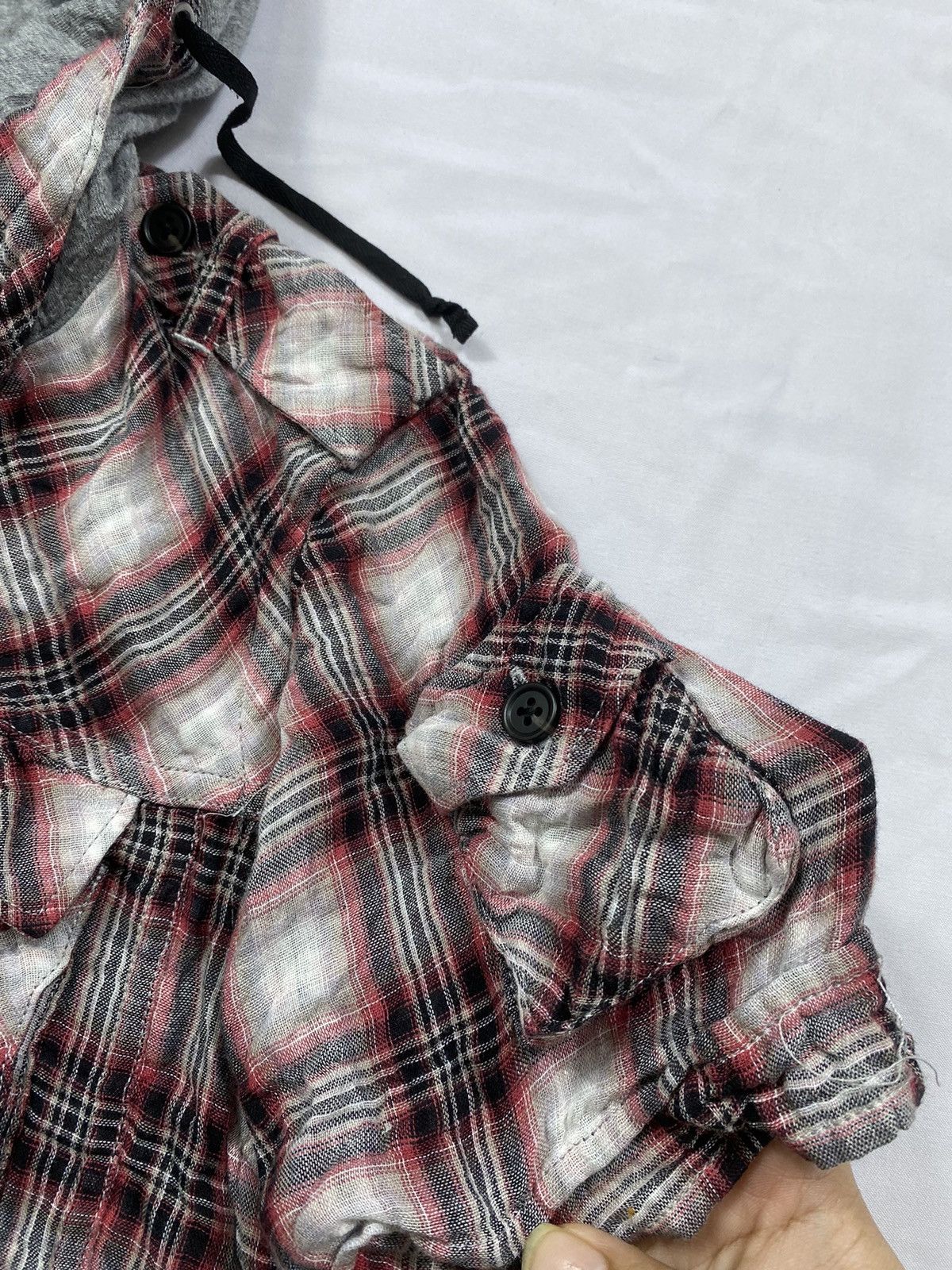 PPFM 2000s PPFM Zipper Flannel hoodie Size US M / EU 48-50 / 2 - 8 Thumbnail