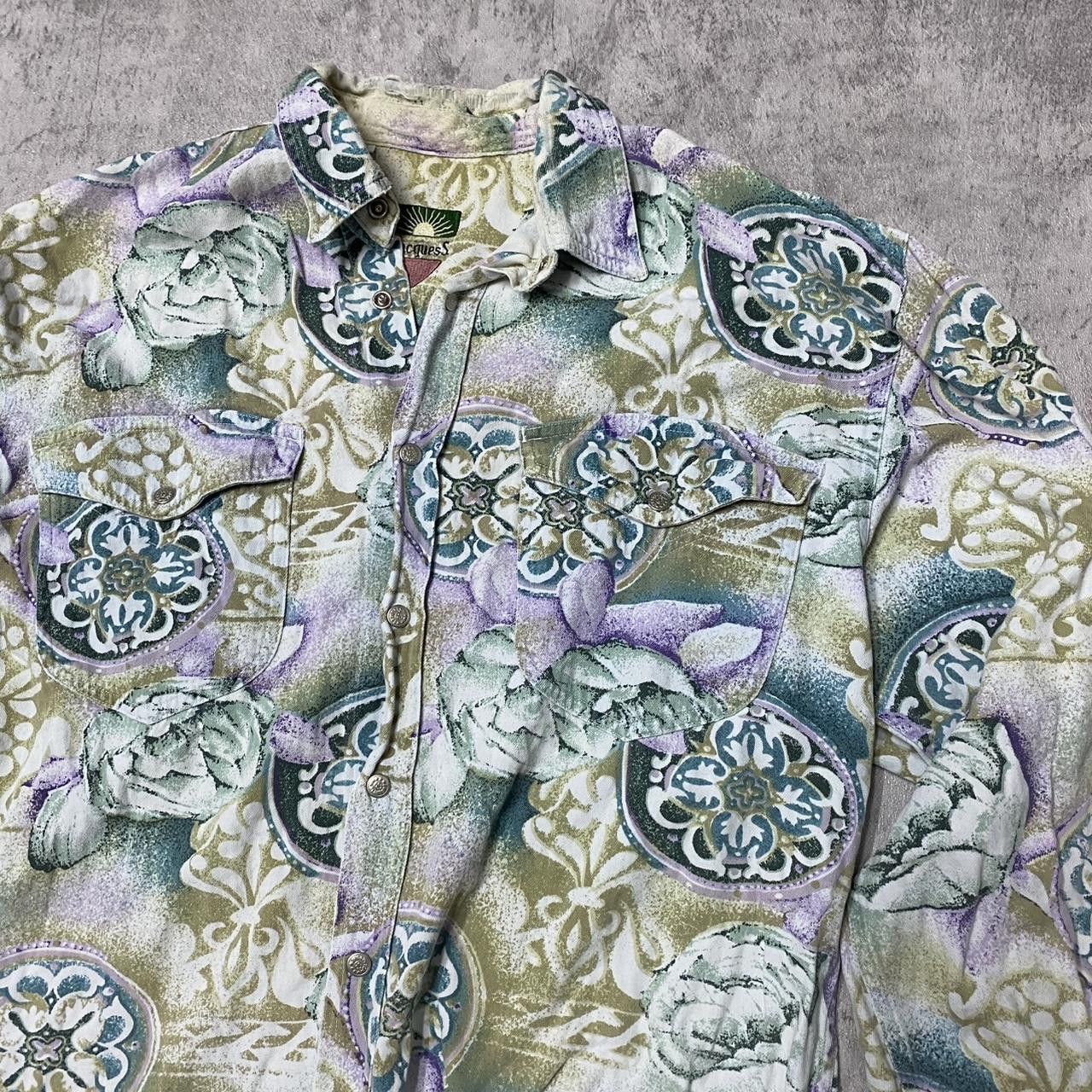 Other 80s floral button up shirt Size US S / EU 44-46 / 1 - 2 Thumbnail