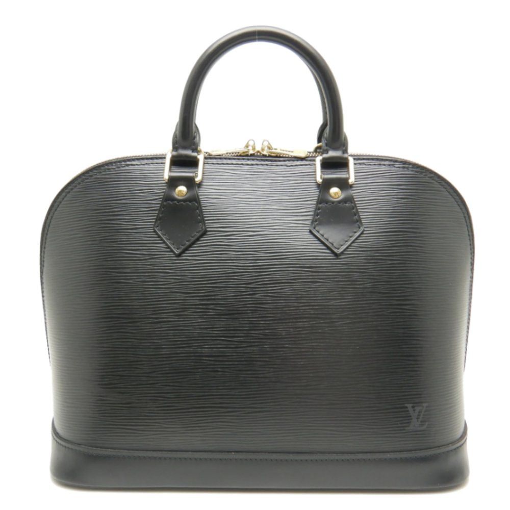 Louis Vuitton Epi Alma Noir Handbag Black