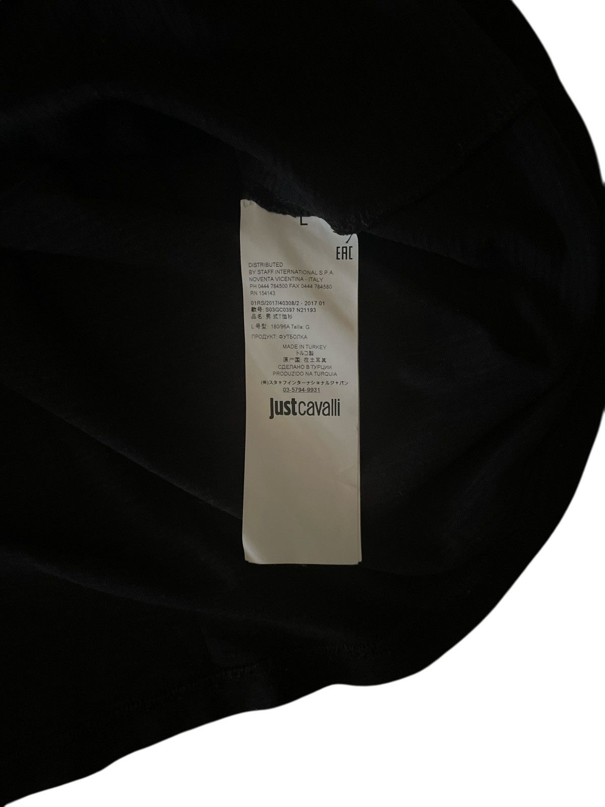 Just Cavalli T-shirt Just Cavalli Firenze size L Size US L / EU 52-54 / 3 - 5 Thumbnail