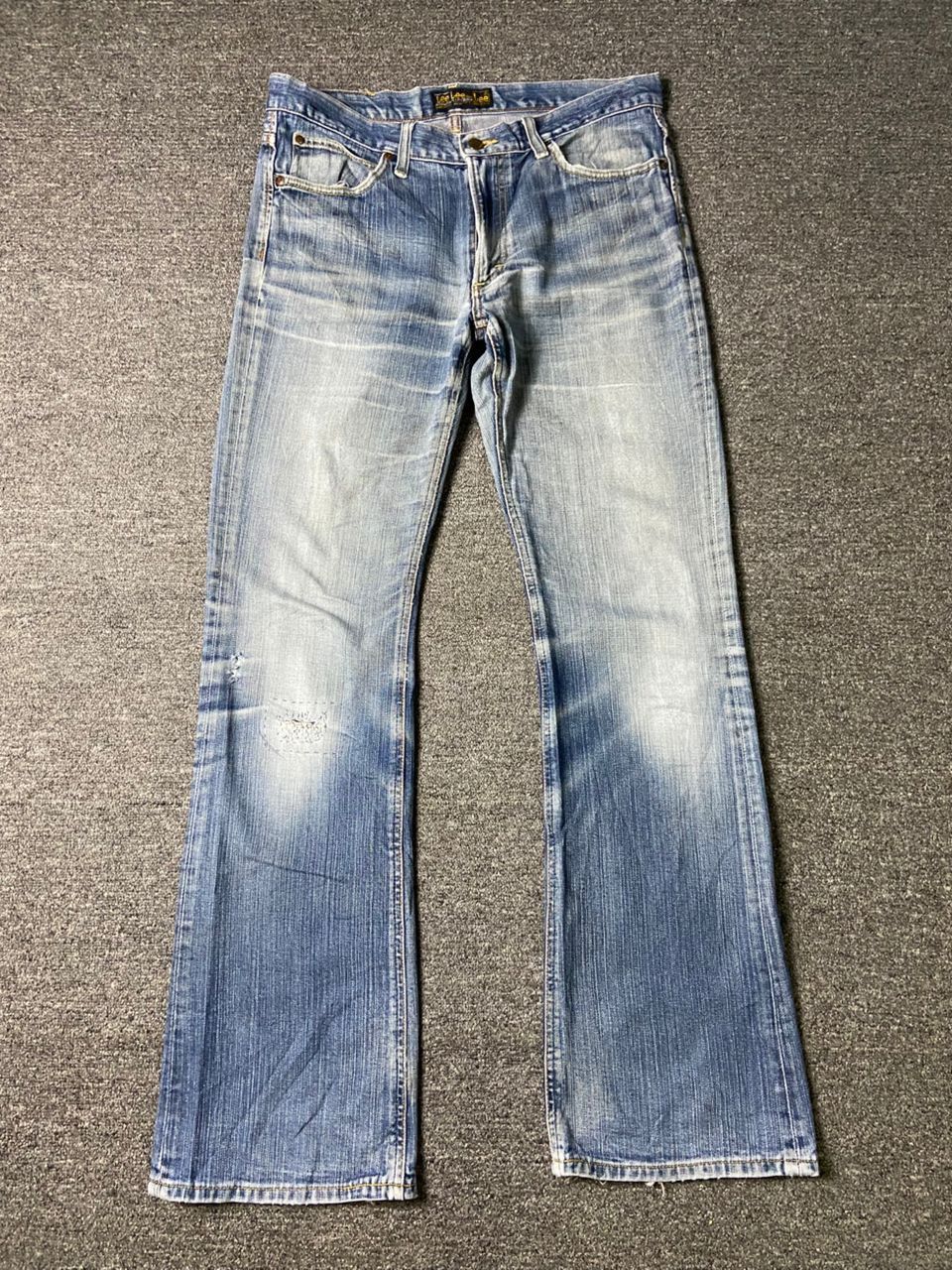 Japanese Brand × Lee × Vintage LEE RIDERS Brand Distressed Denim Jeans (132) Size US 36 / EU 52 - 1 Thumbnail
