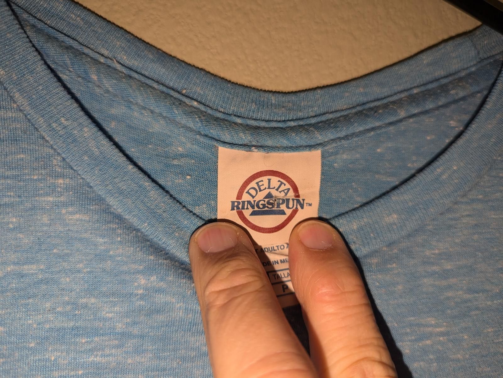Delta Vintage Y2K Adventureland Graphic Tee - Soft Blue Size Small Size S / US 4 / IT 40 - 4 Thumbnail