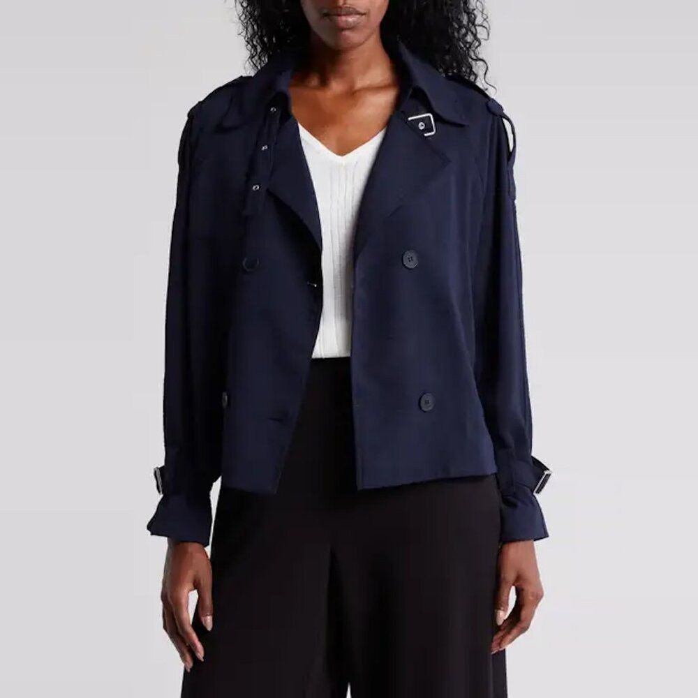 Adrianna Papell NWT New $129 Adrianna Papell Shoulder Tab Double Breasted B Size S / US 4 / IT 40 - 1 Thumbnail