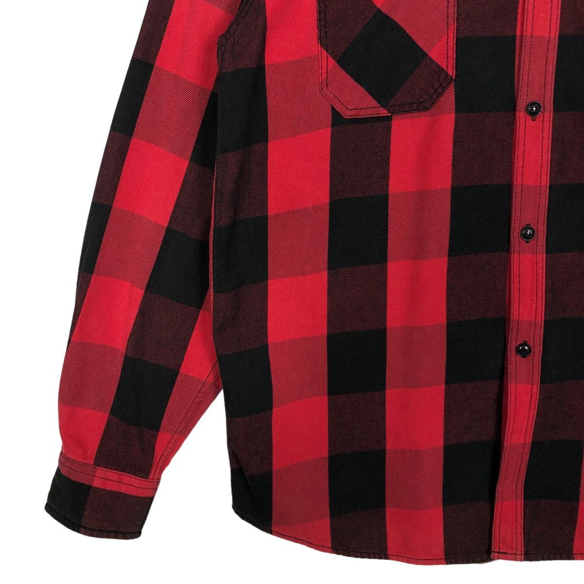 Levi's 🔥Vintage Levi’s Flannel Jacket Tartan Design Punk Style Size US XL / EU 56 / 4 - 3 Thumbnail