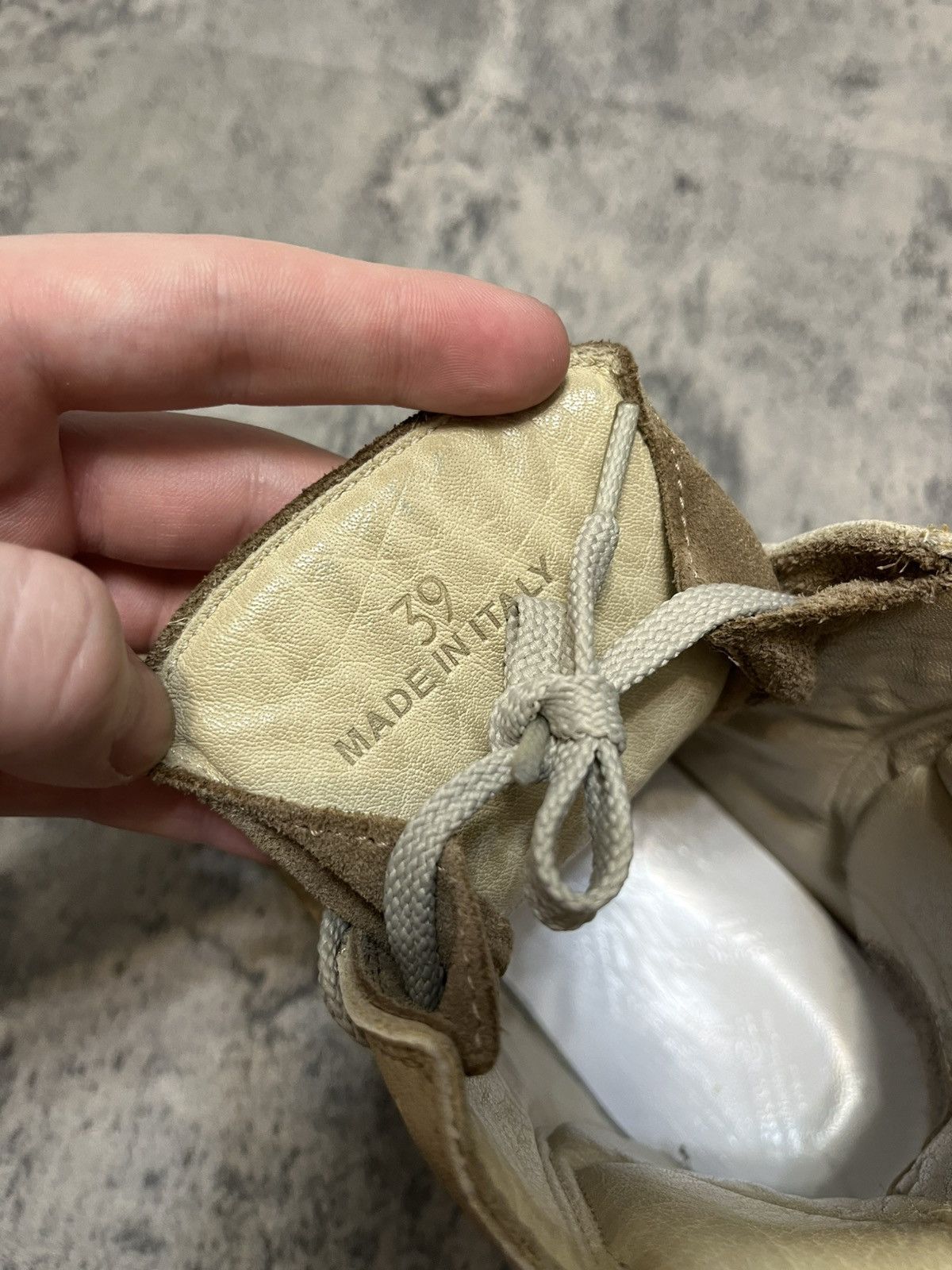 Maison Margiela Maison Margiela Gats High Top Sneakers Size US 6 / EU 39 - 8 Thumbnail